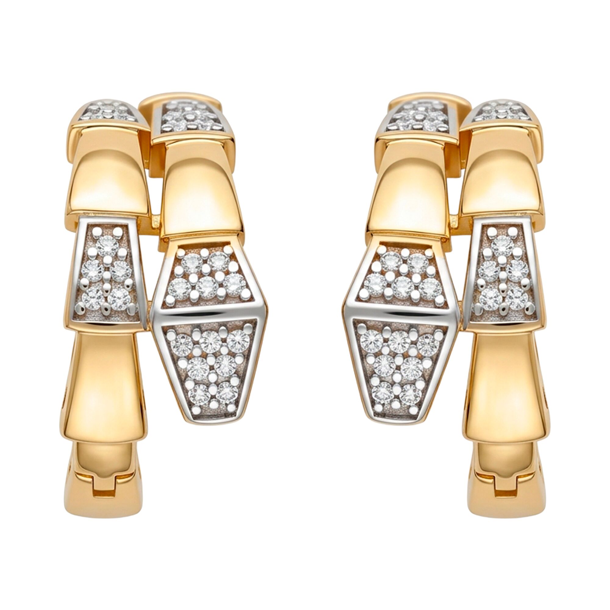 Серьги, золото, 585, 8.02г, 62399 | GoldMarket.kz