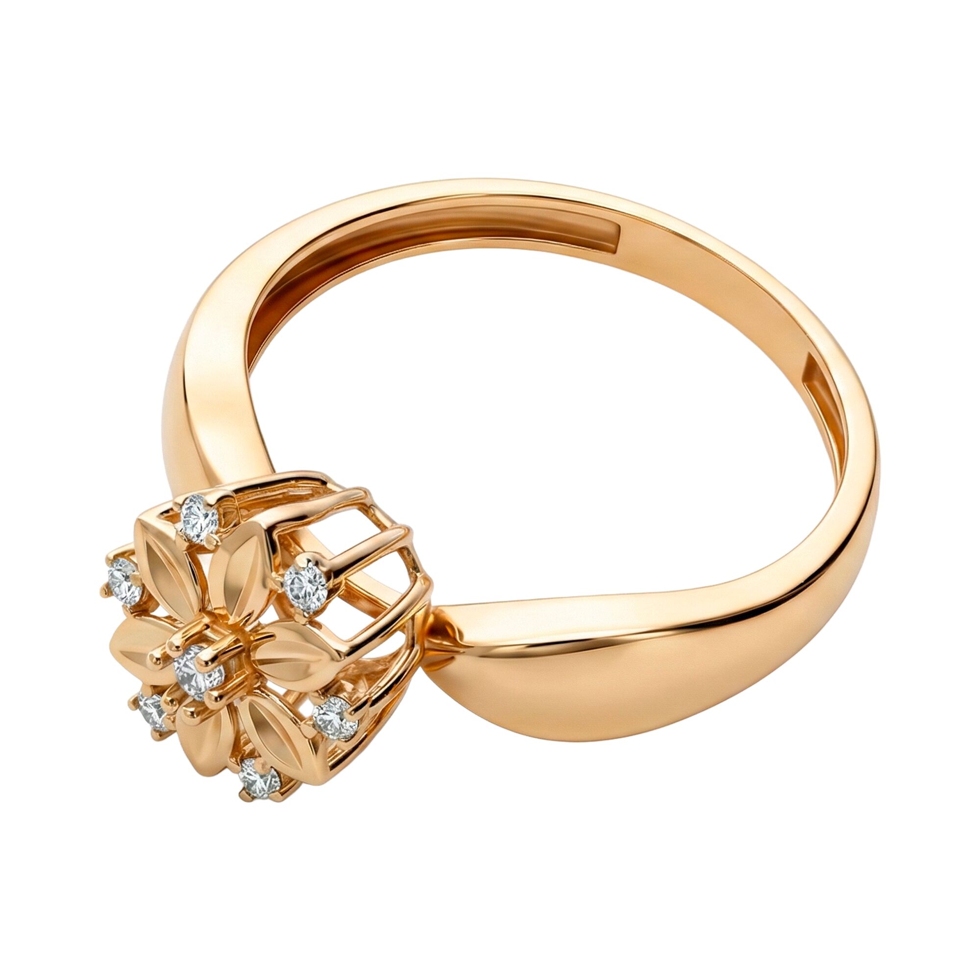 Кольцо, золото, 585, 2.35г, 62407, изображение 2 | GoldMarket.kz