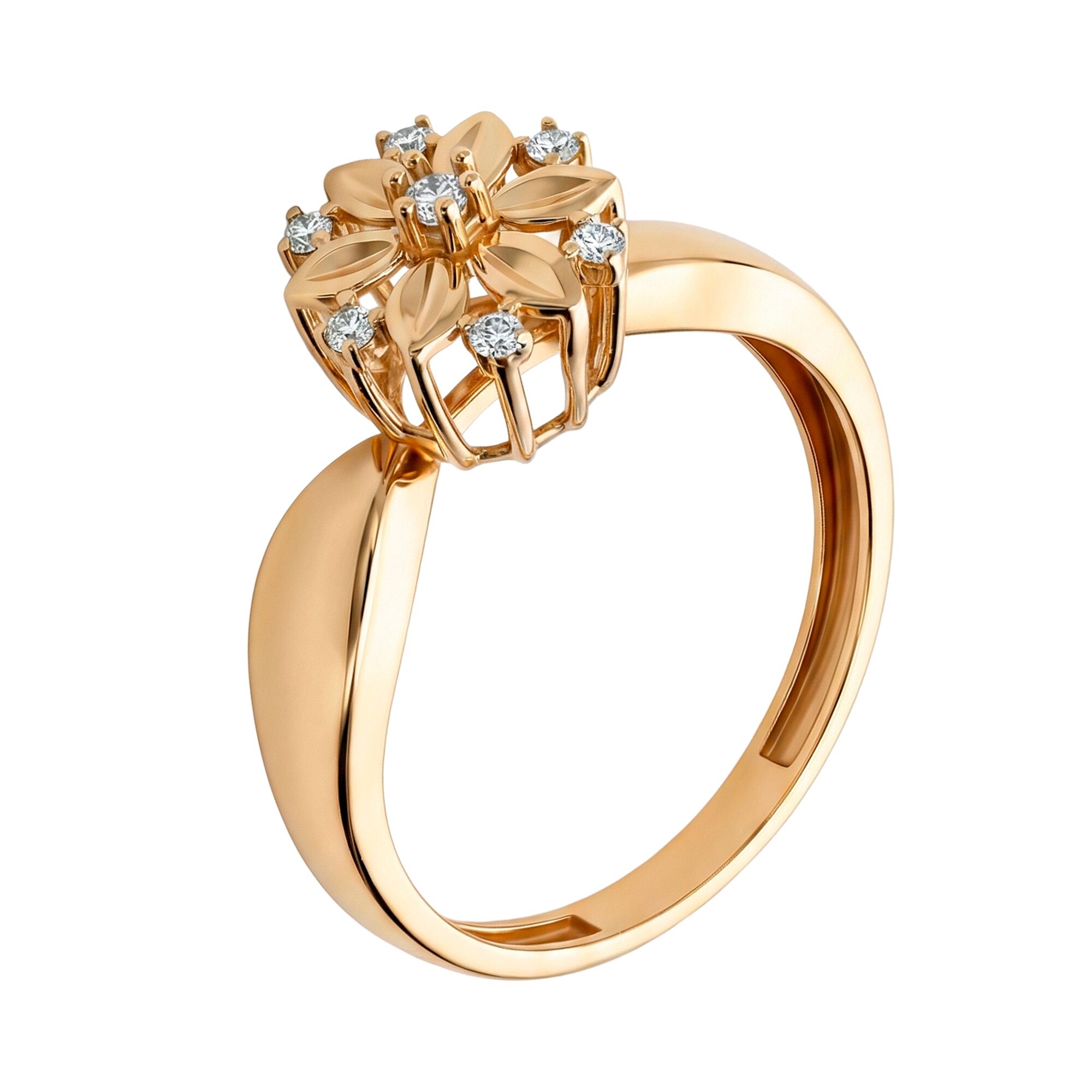 Кольцо, золото, 585, 2.35г, 62407 | GoldMarket.kz