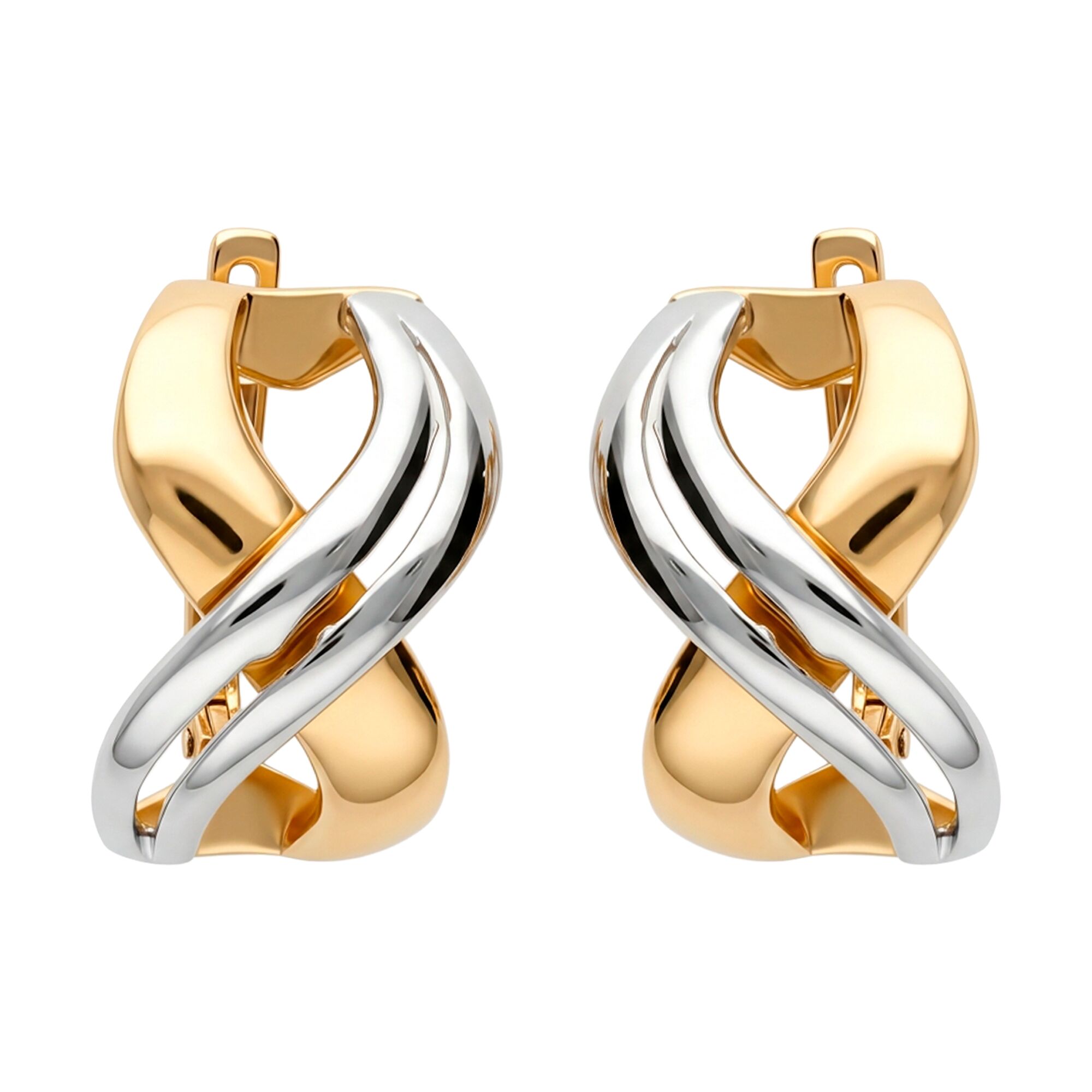 Серьги, золото, 585, 6.17г, 62429 | GoldMarket.kz