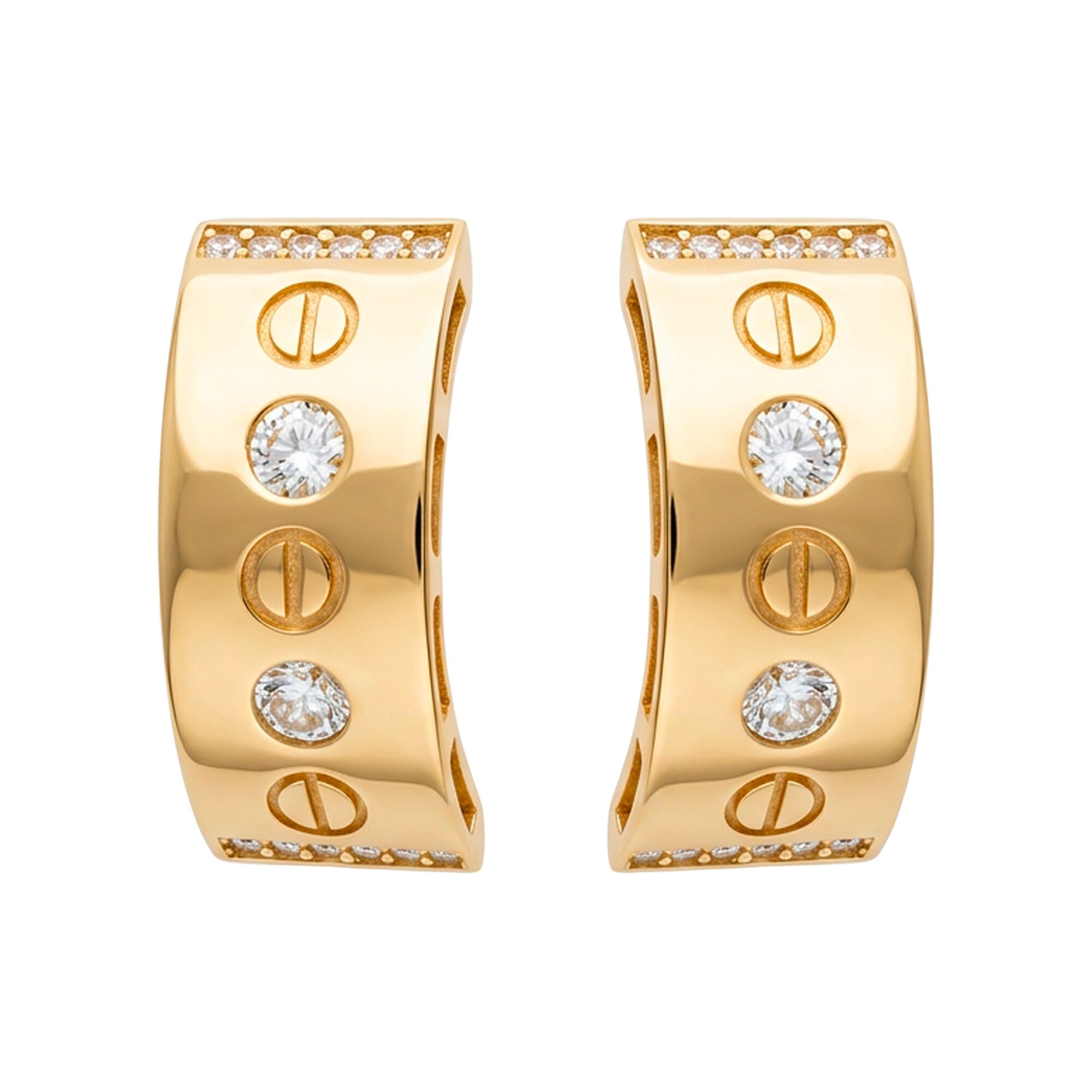 Серьги, золото, 585, 5.98г, 62455 | GoldMarket.kz