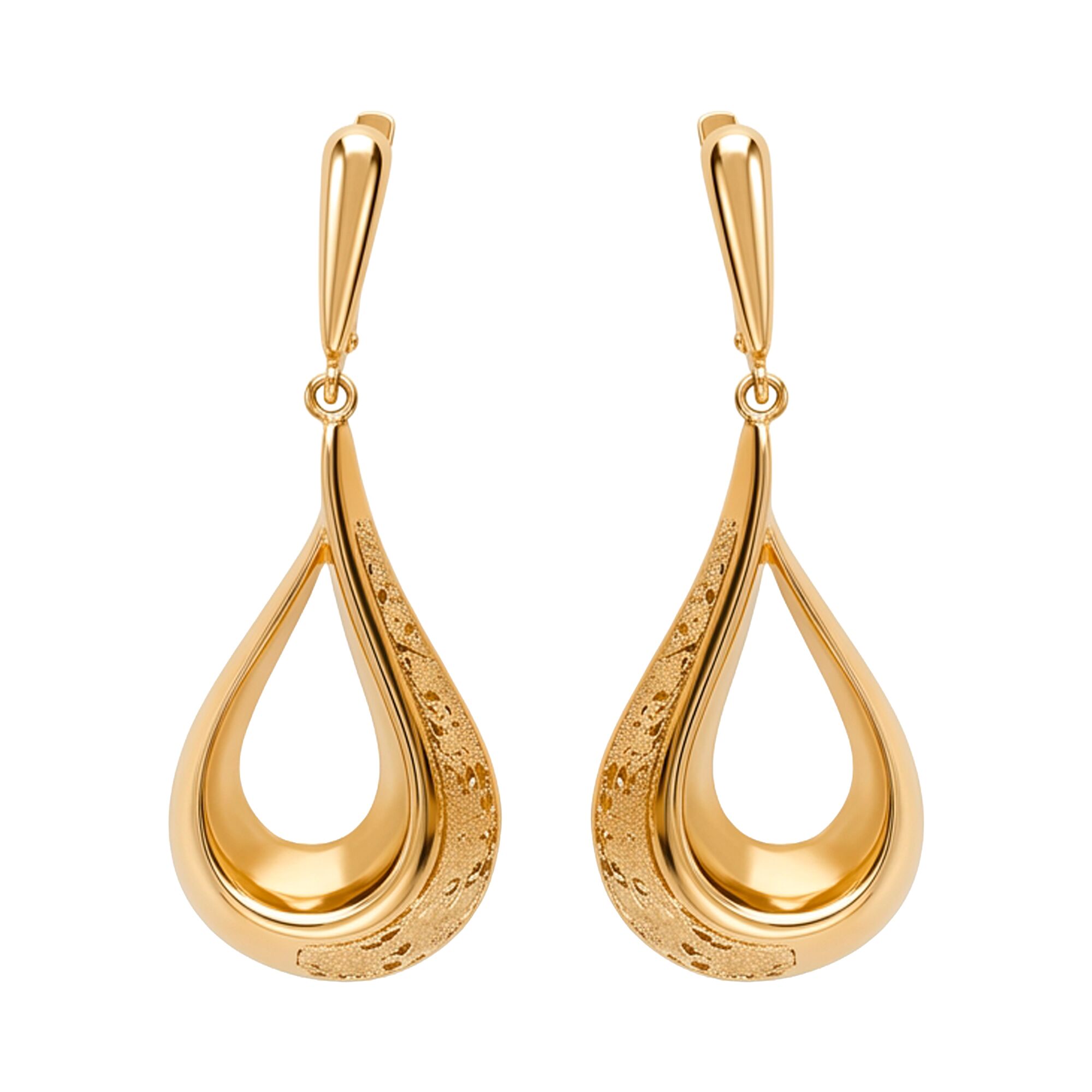 Серьги, золото, 585, 7.44г, 62469 | GoldMarket.kz