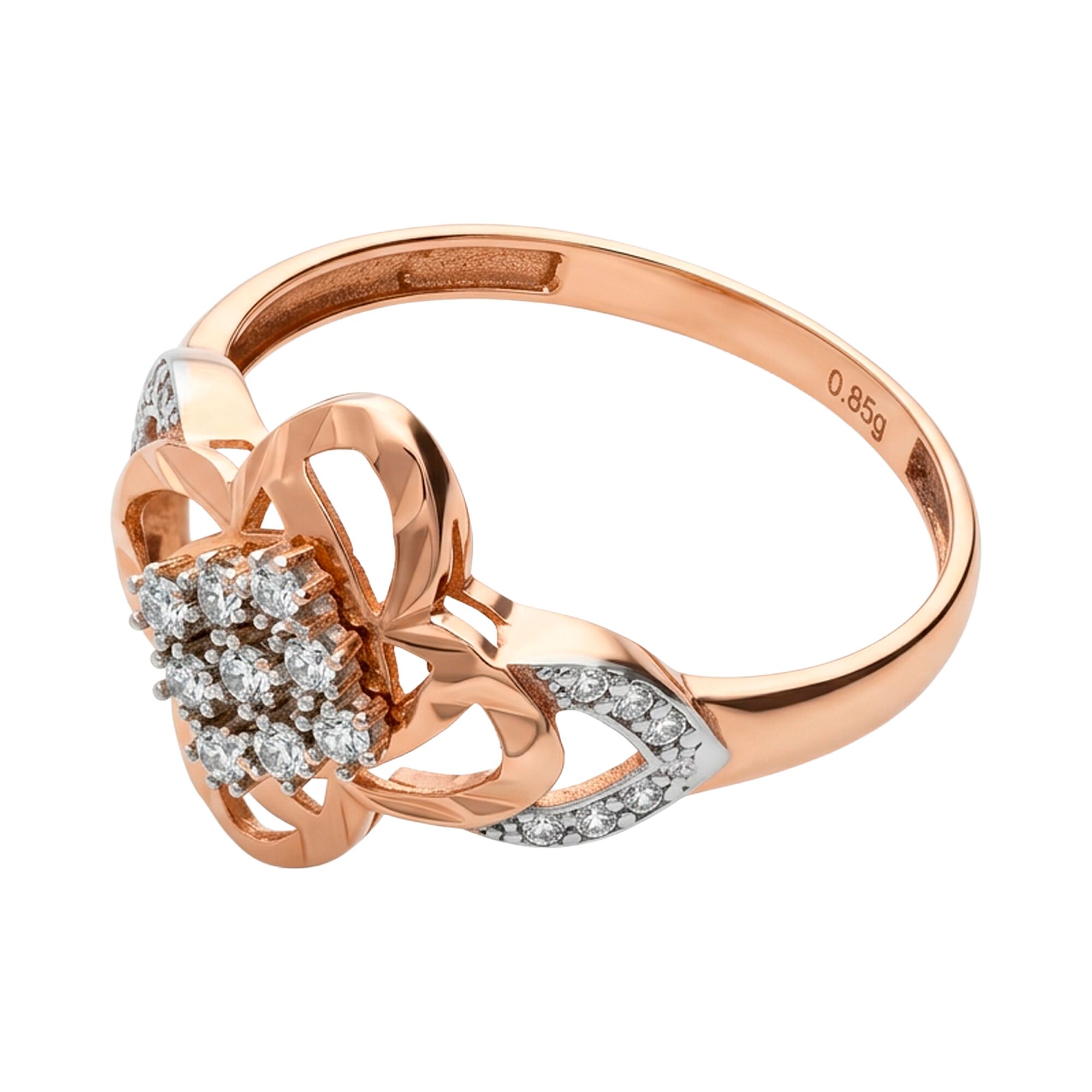 Кольцо, золото, 585, 2.2г, 62483, изображение 2 | GoldMarket.kz