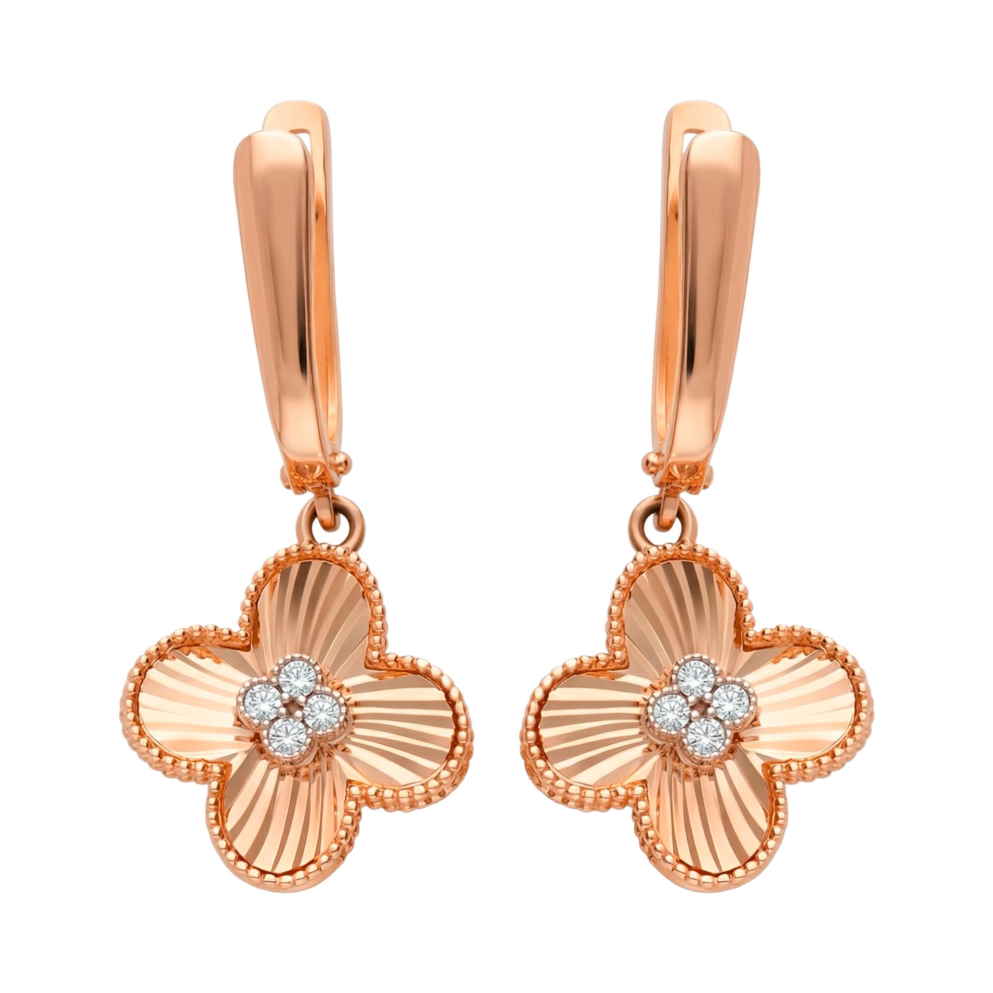 Серьги, золото, 585, 3.38г, 62515 | GoldMarket.kz