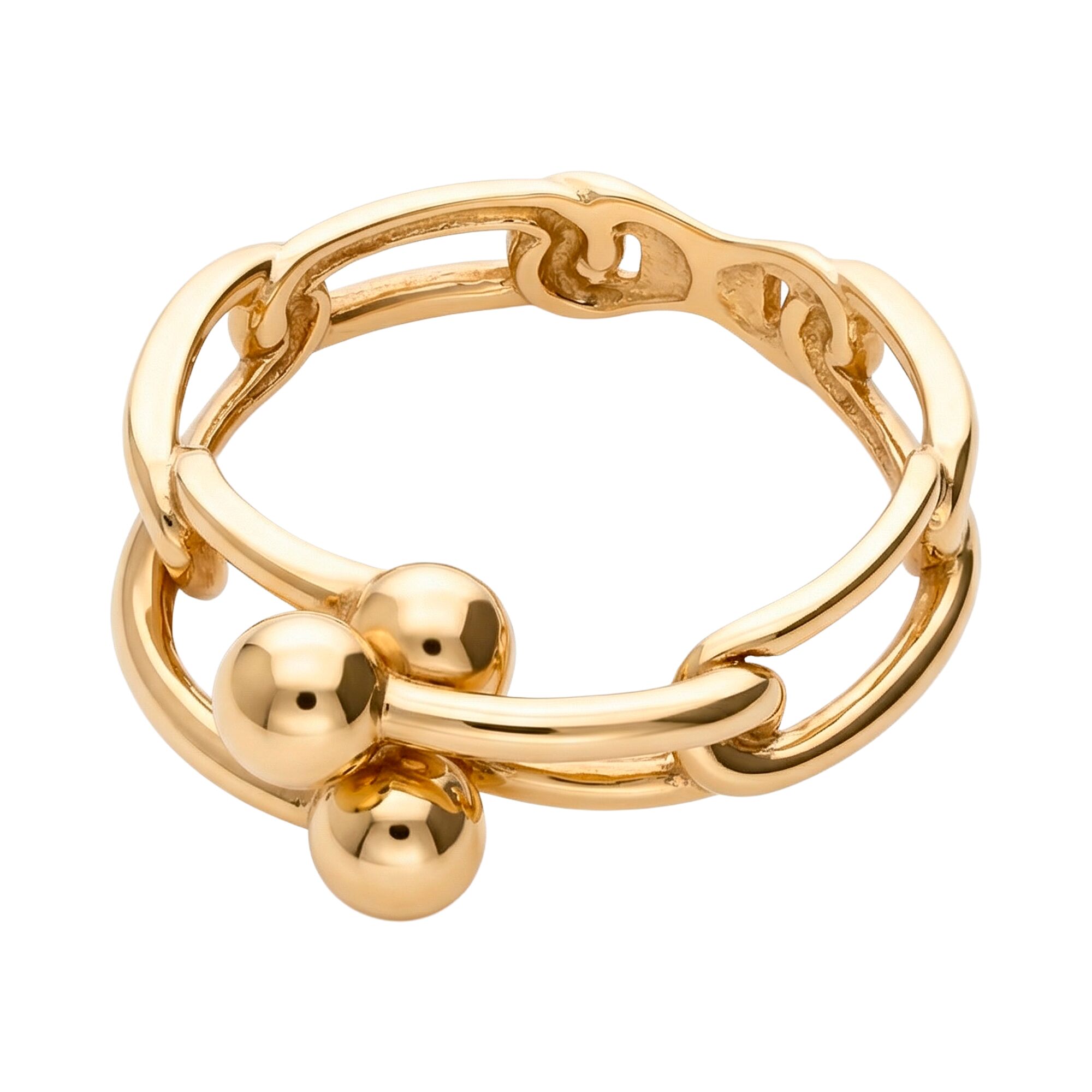 Кольцо, золото, 585, 3.36г, 62517, изображение 2 | GoldMarket.kz