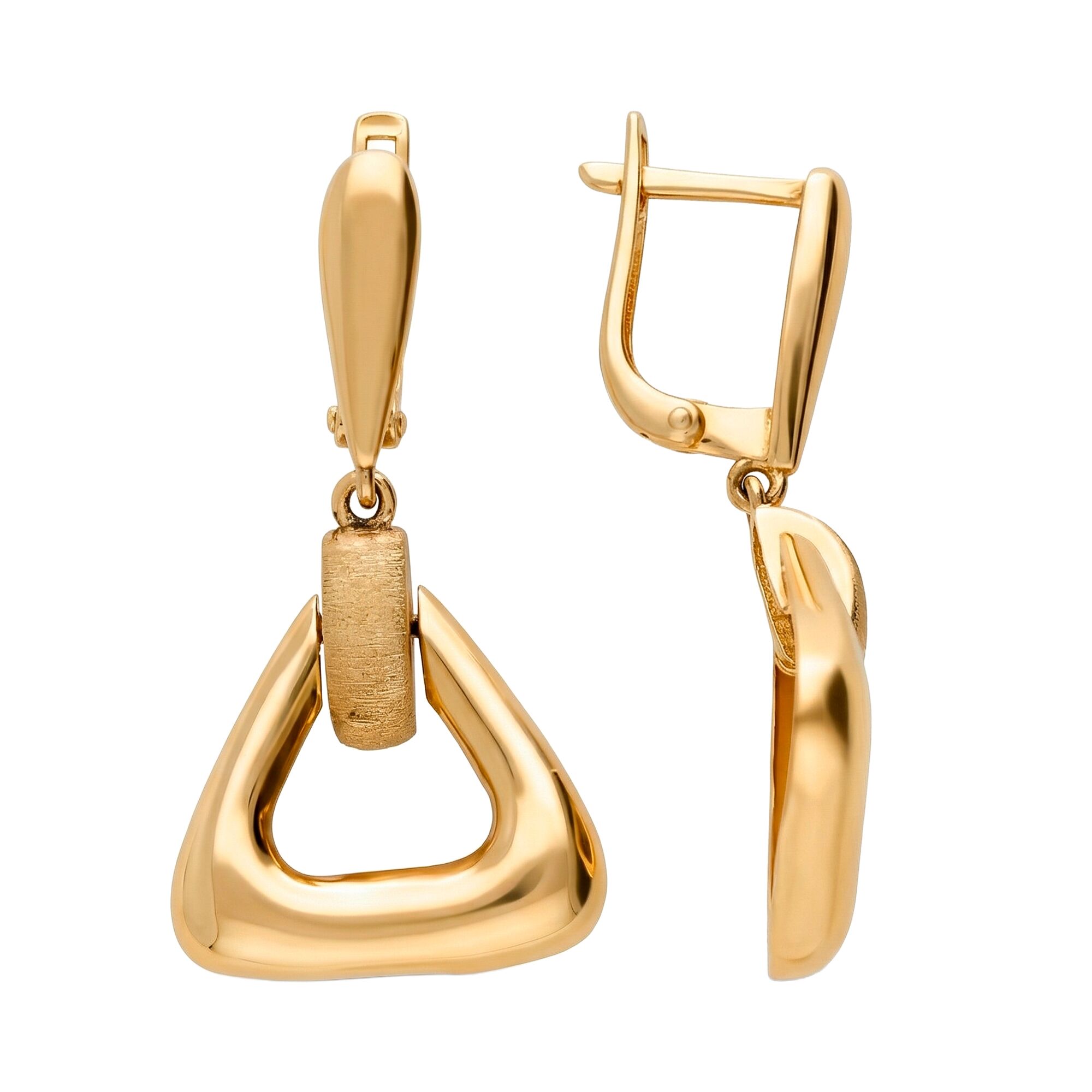 Серьги, золото, 585, 4.84г, 62530, изображение 2 | GoldMarket.kz