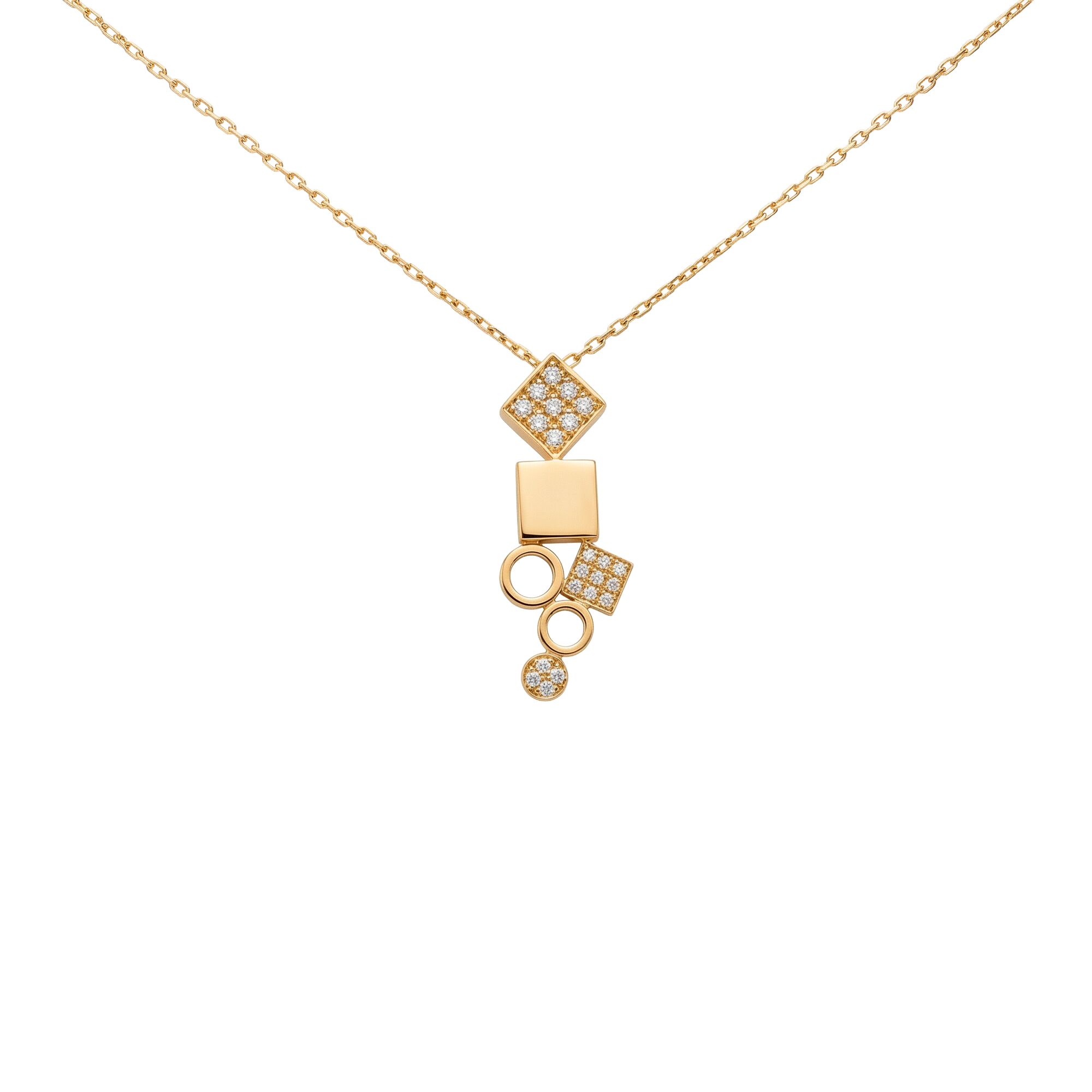 Колье, золото, 585, 6.53г, 62537 | GoldMarket.kz