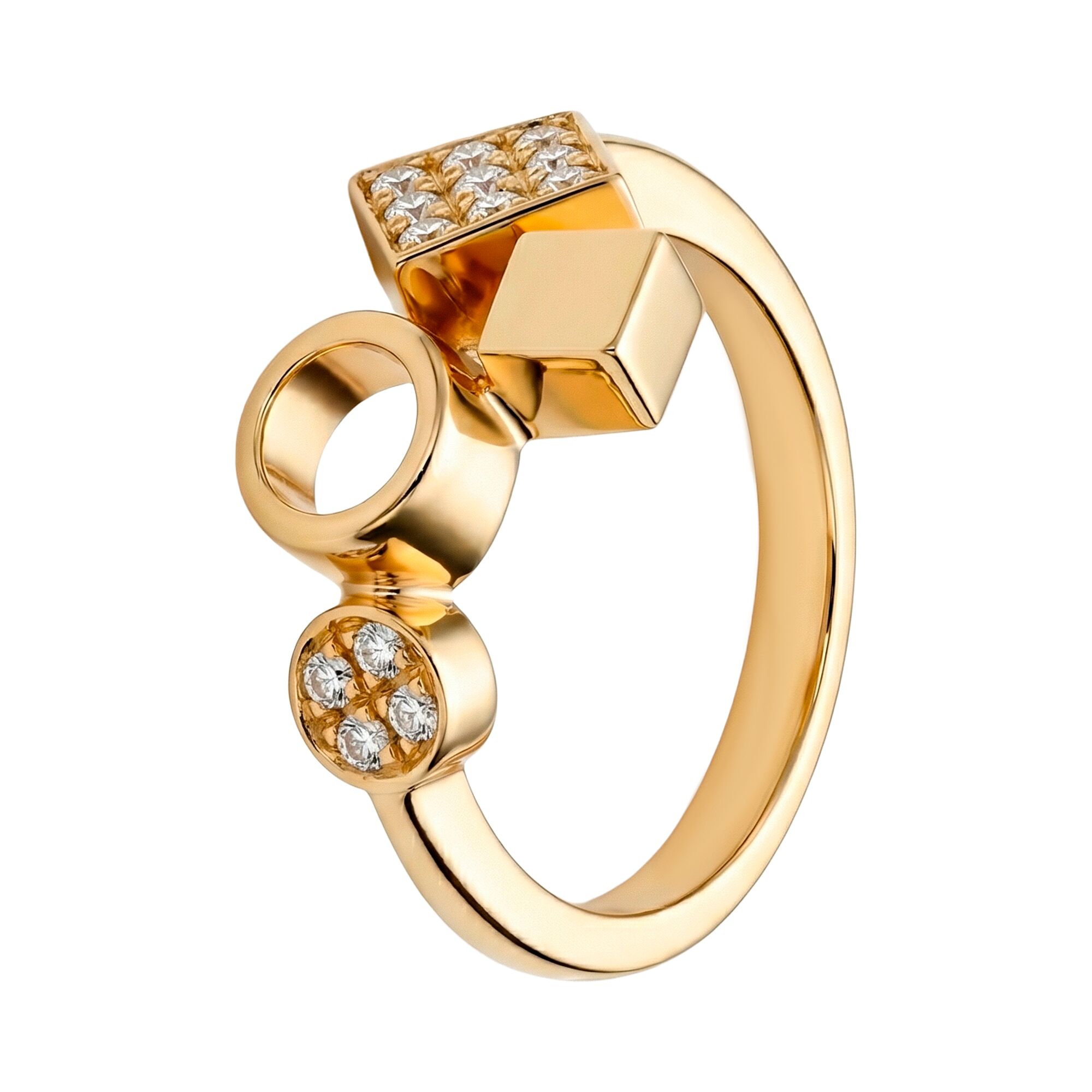 Кольцо, золото, 585, 3.8г, 62539 | GoldMarket.kz