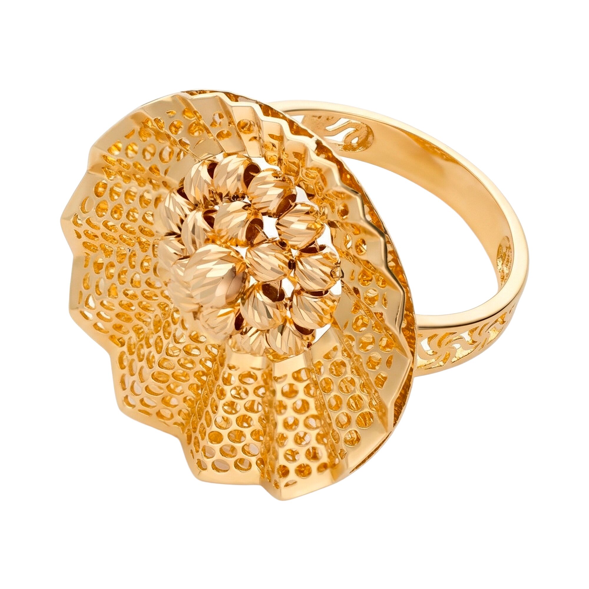 Кольцо, золото, 585, 5.35г, 62545, изображение 2 | GoldMarket.kz