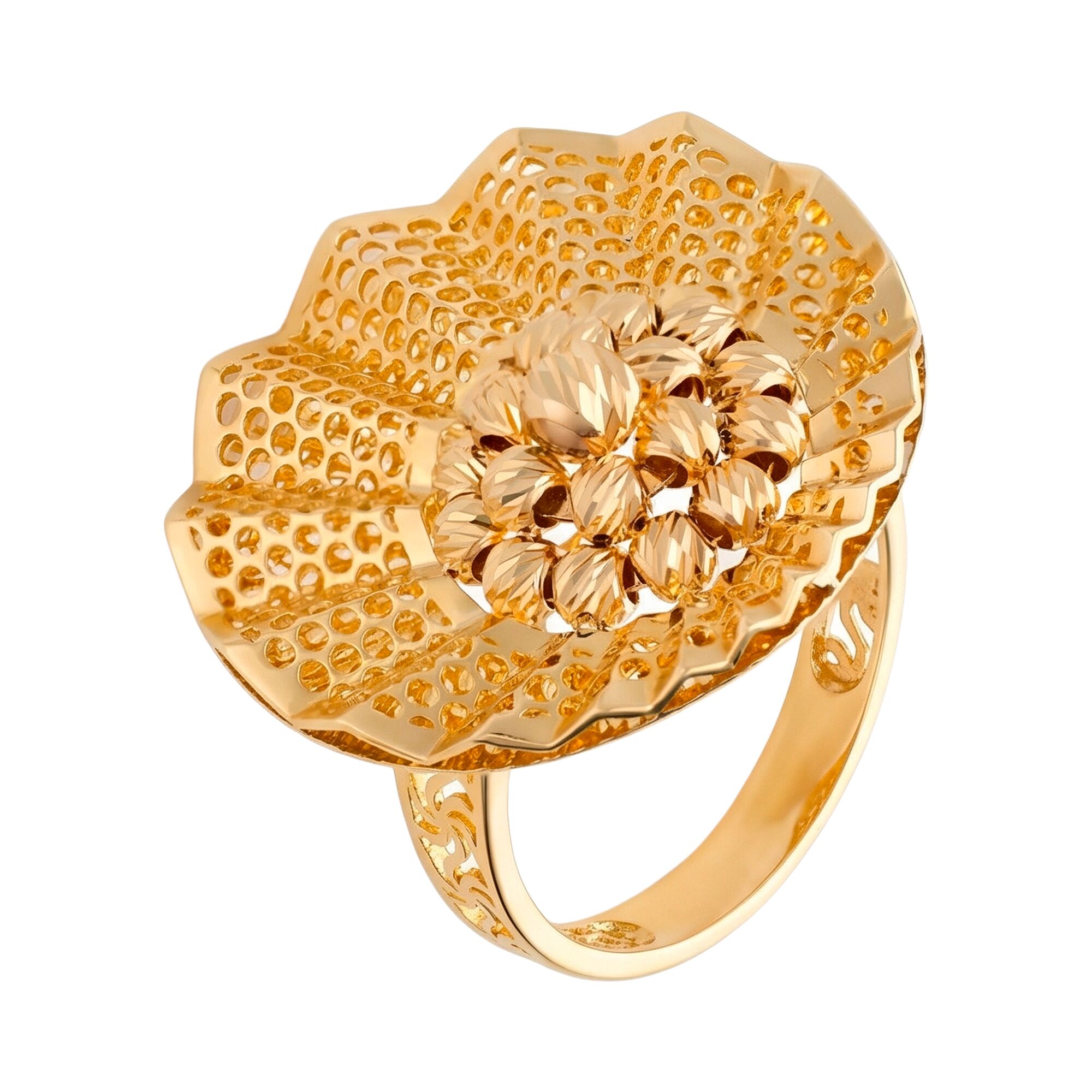 Кольцо, золото, 585, 5.35г, 62545 | GoldMarket.kz