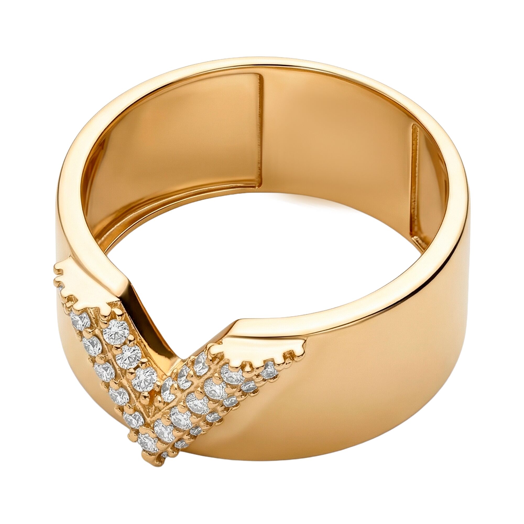 Кольцо, золото, 585, 4.86г, 62548, изображение 2 | GoldMarket.kz