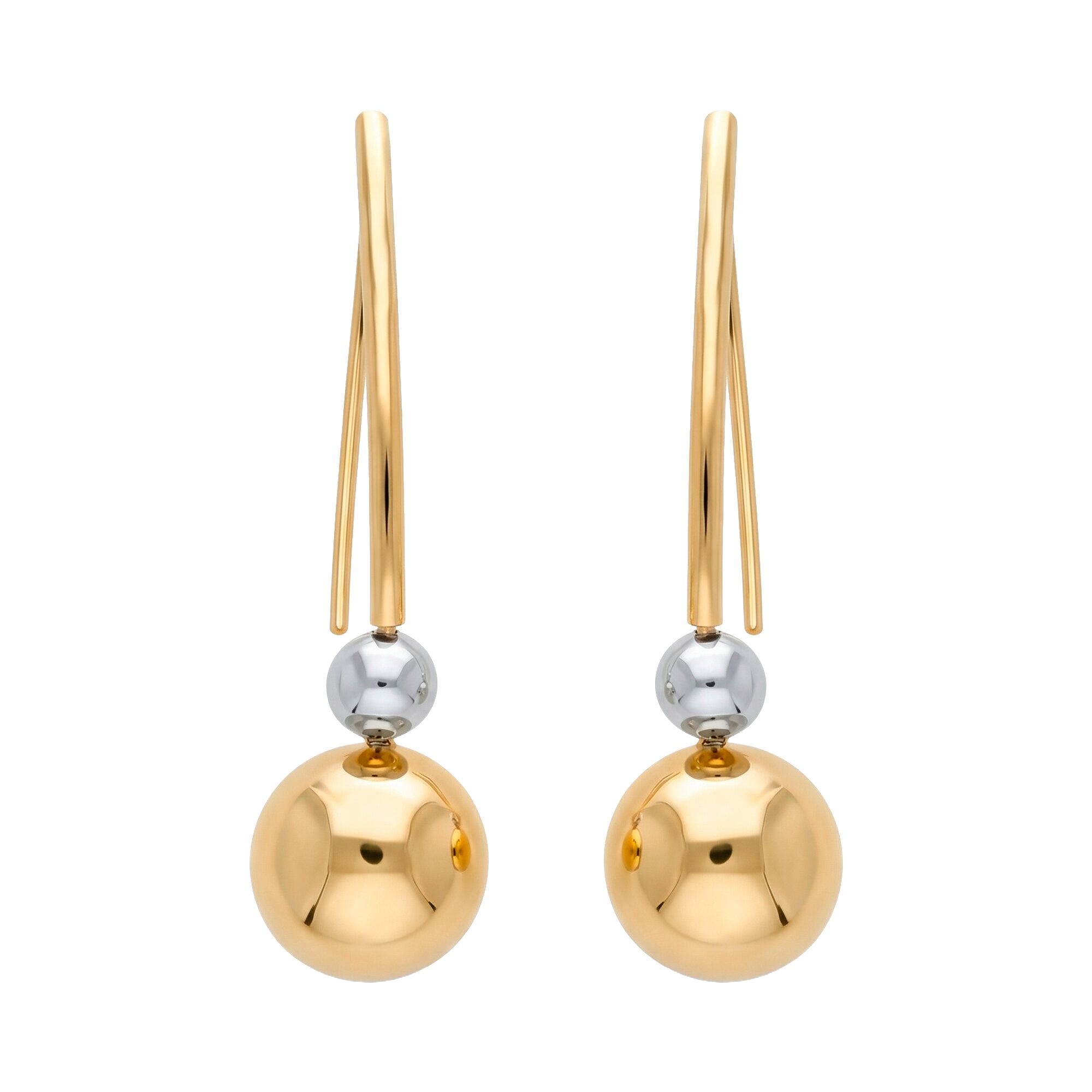 Серьги, золото, 585, 7.16г, 62560 | GoldMarket.kz
