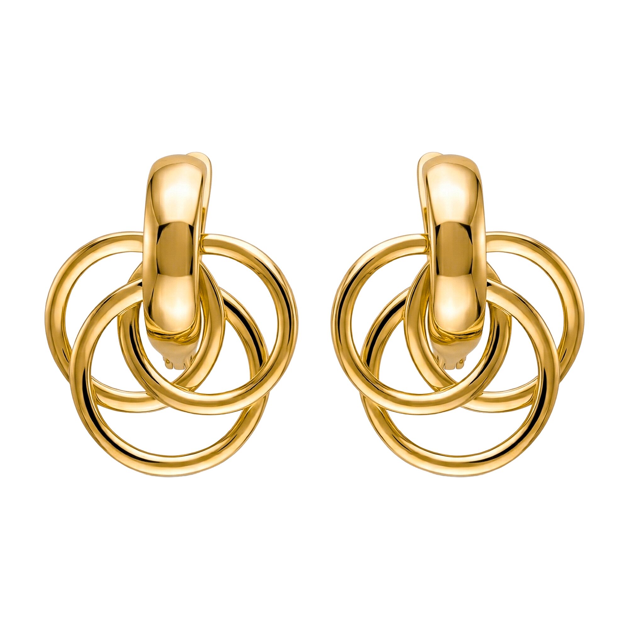 Серьги, золото, 585, 3.6г, 62570 | GoldMarket.kz