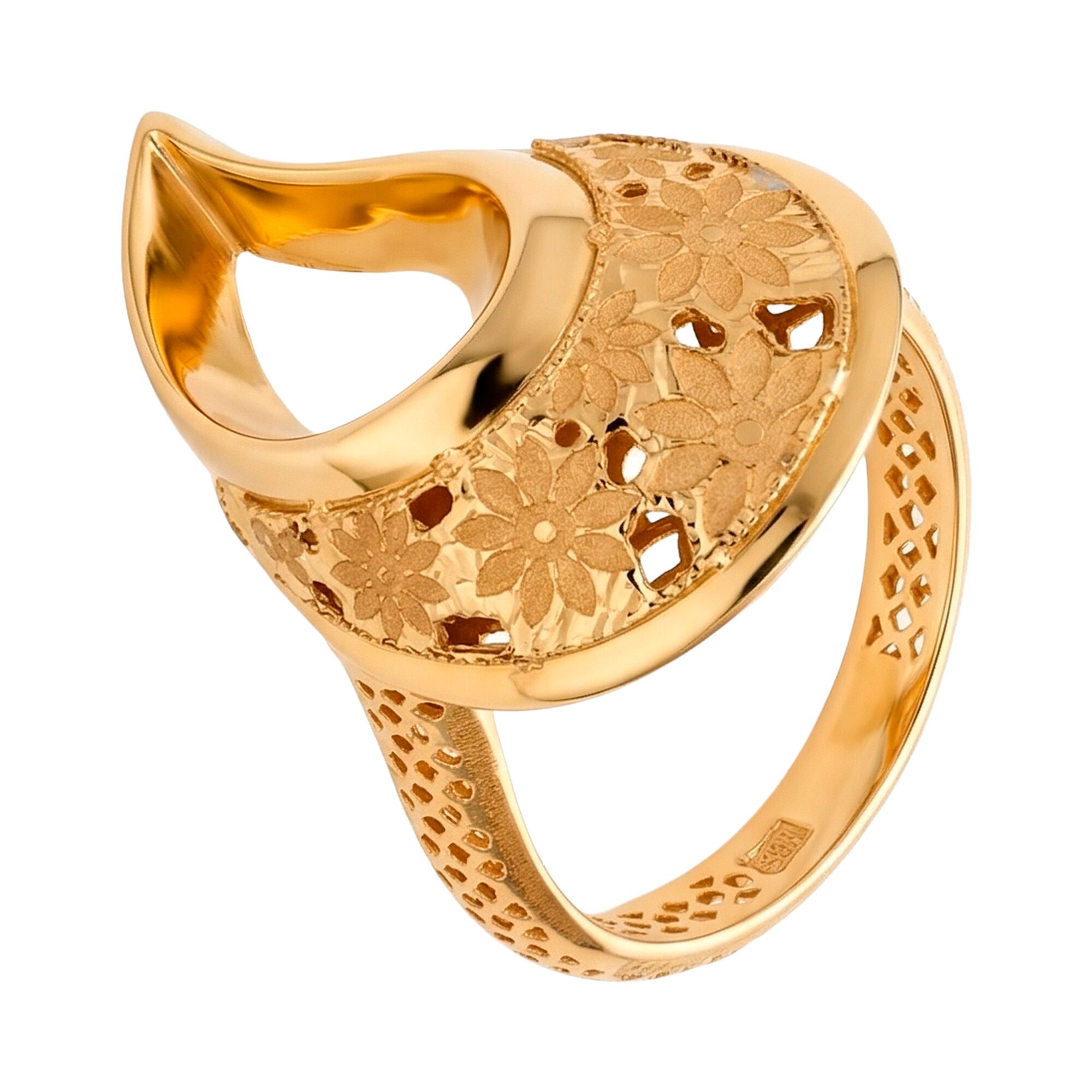 Кольцо, золото, 585, 3.92г, 62596 | GoldMarket.kz