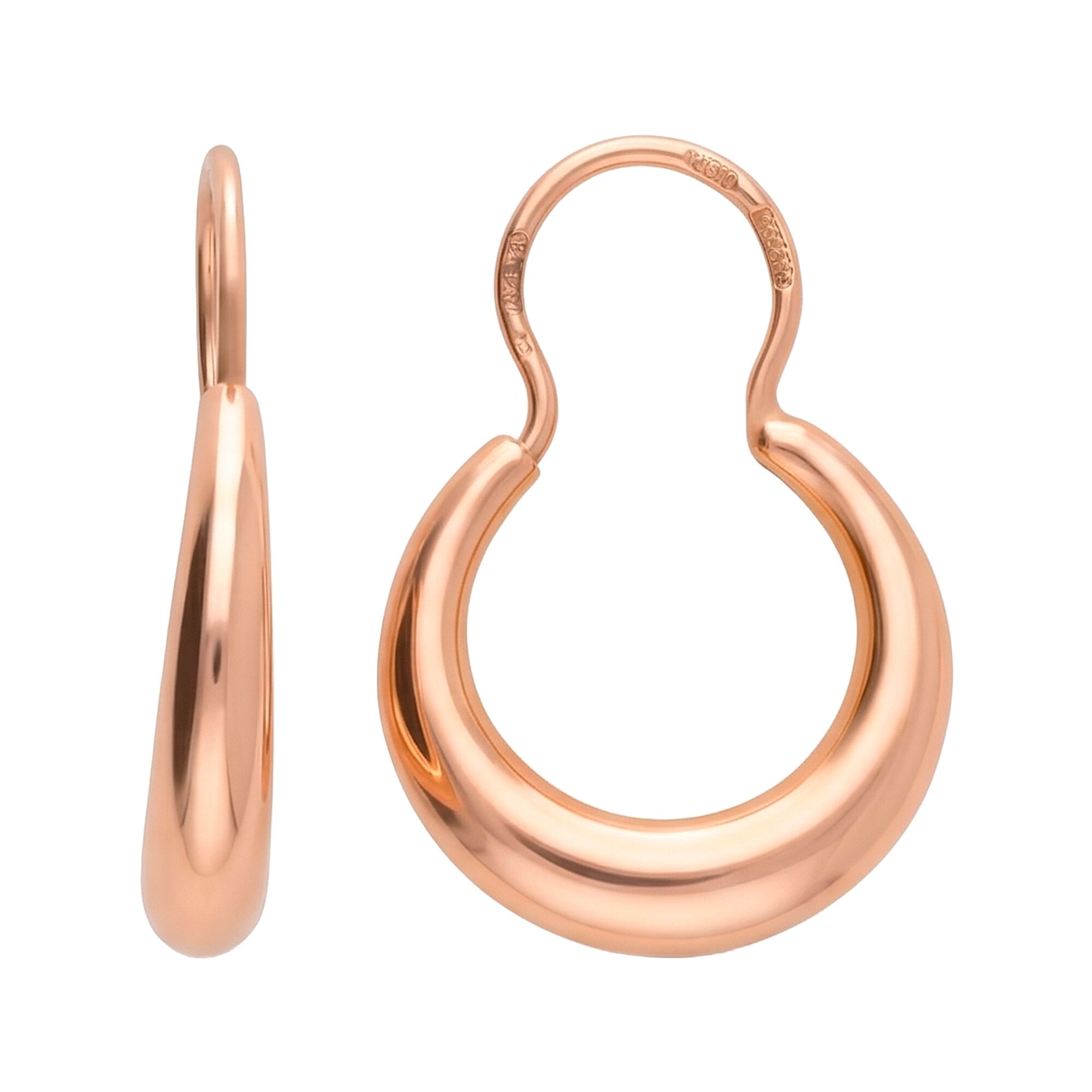 Серьги, золото, 585, 2.88г, 62601, изображение 2 | GoldMarket.kz