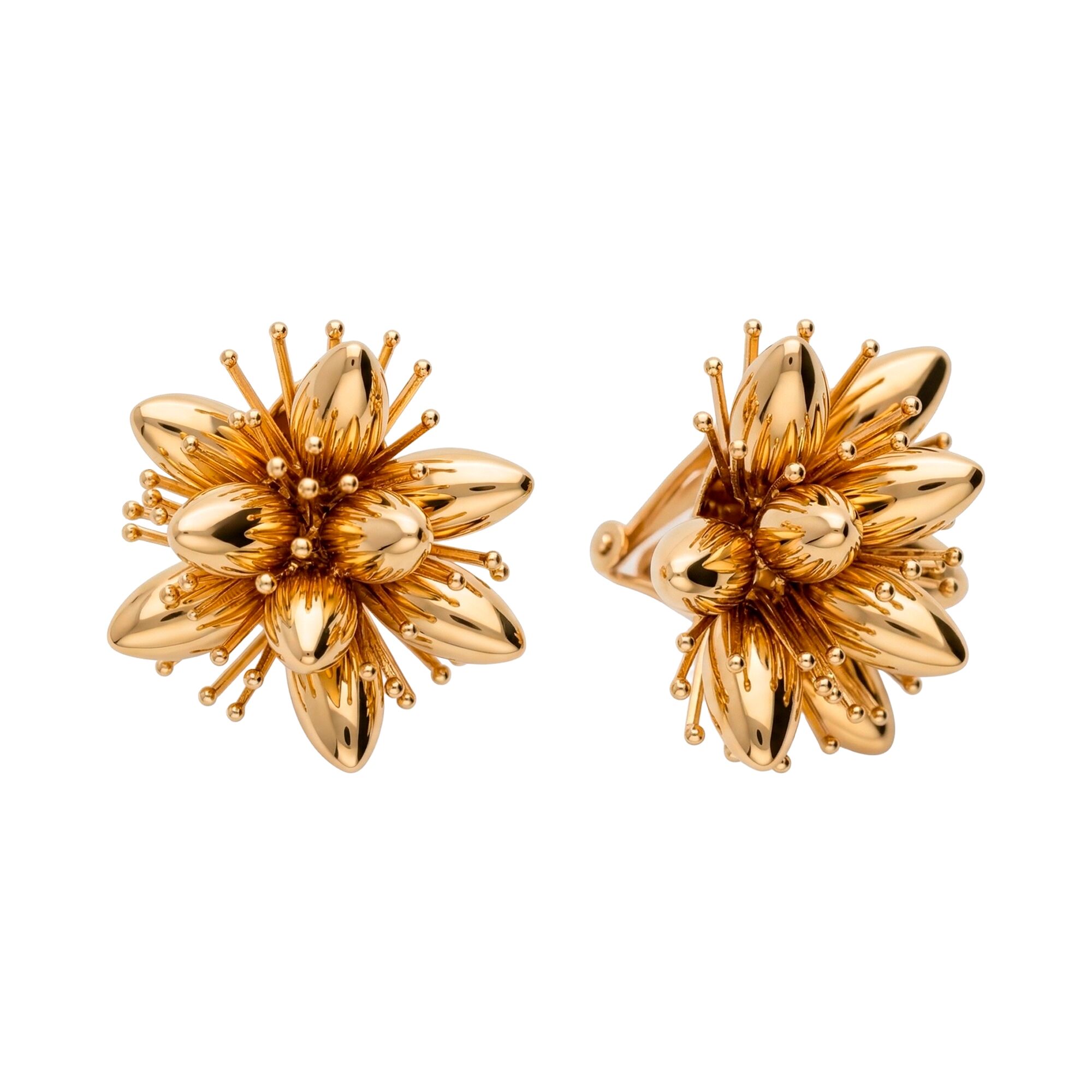 Серьги, золото, 585, 13г, 62614, изображение 2 | GoldMarket.kz