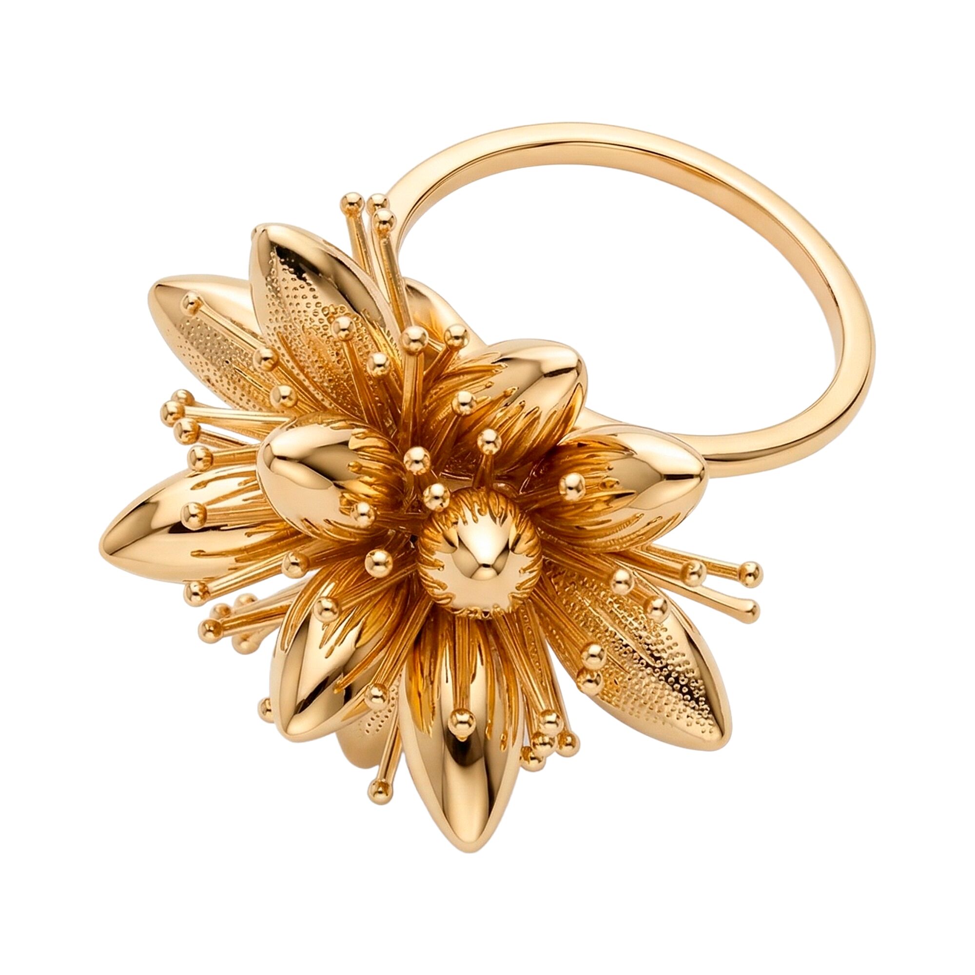 Кольцо, золото, 585, 10.4г, 62615, изображение 2 | GoldMarket.kz