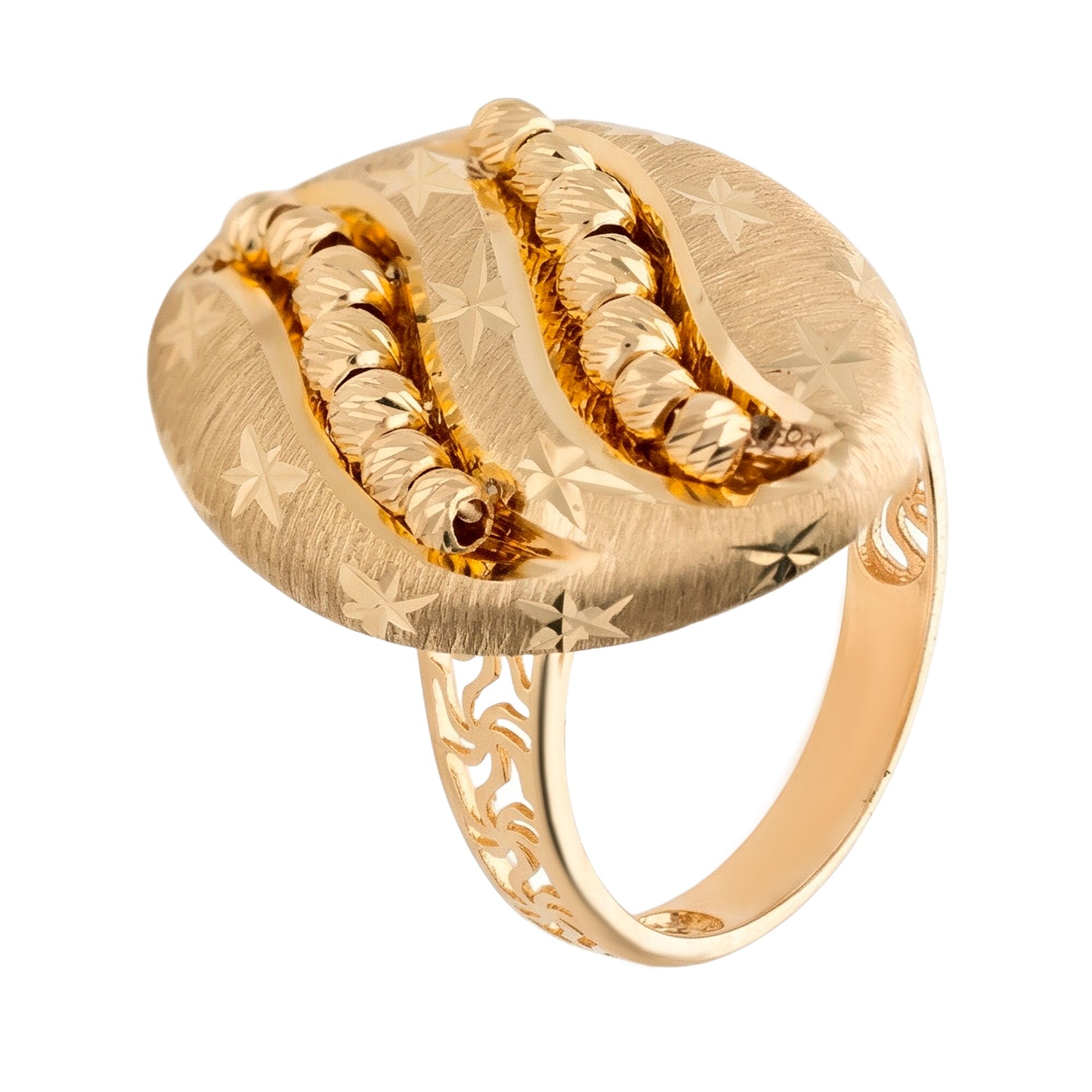 Кольцо, золото, 585, 4г, 62669 | GoldMarket.kz