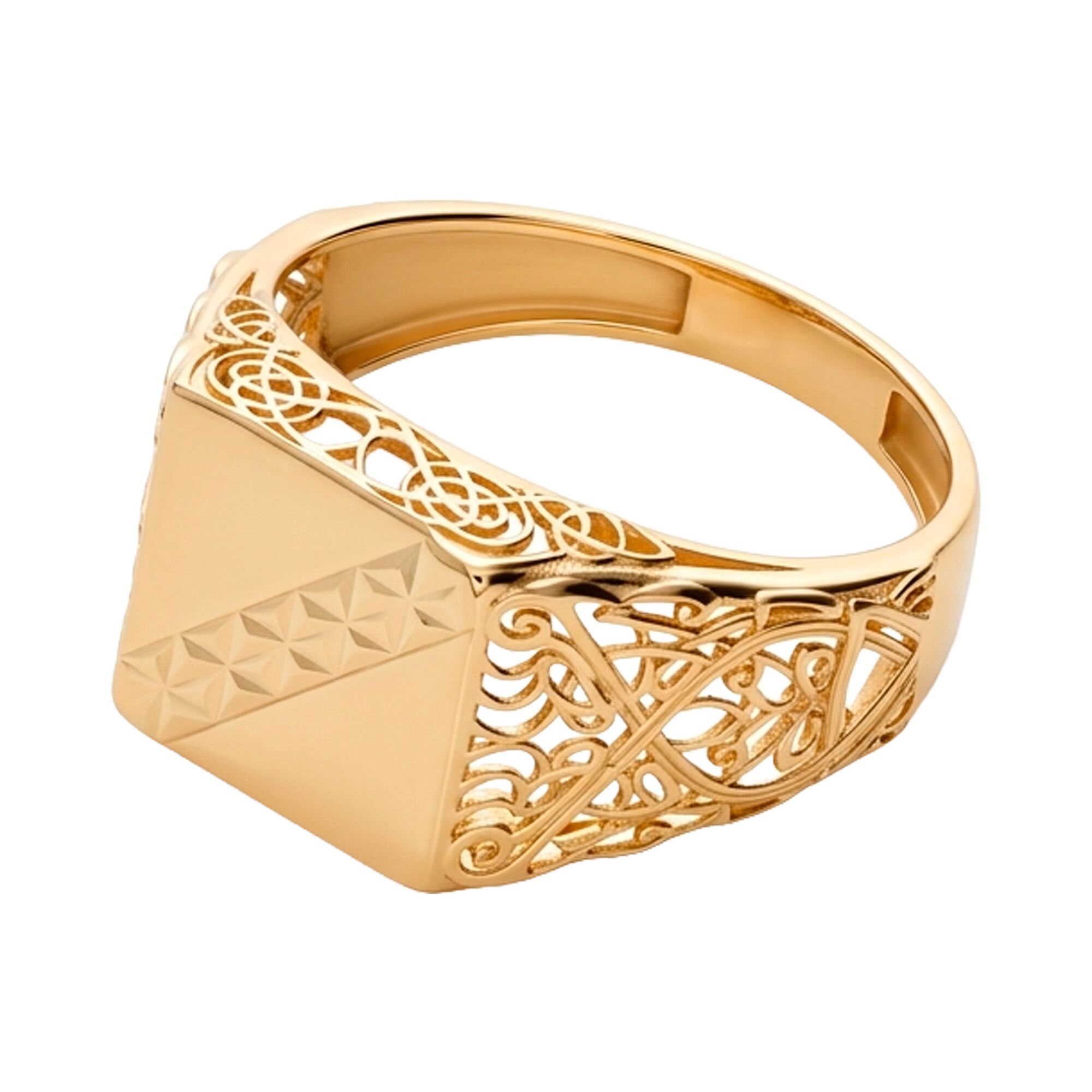 Кольцо, золото, 585, 4.7г, 62675, изображение 2 | GoldMarket.kz