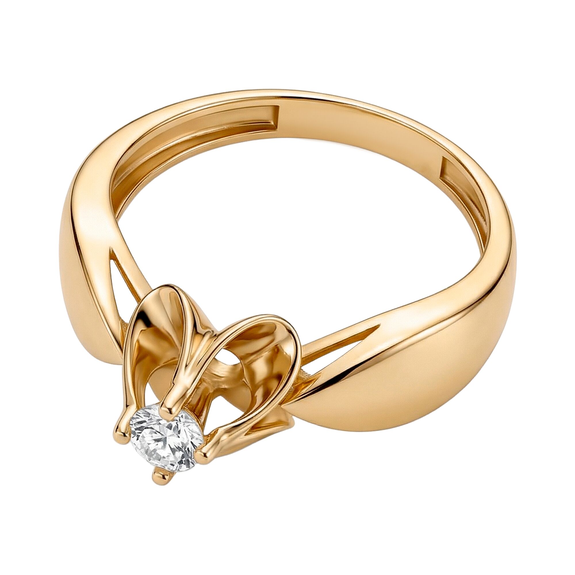 Кольцо, золото, 585, 2.92г, 62681, изображение 2 | GoldMarket.kz