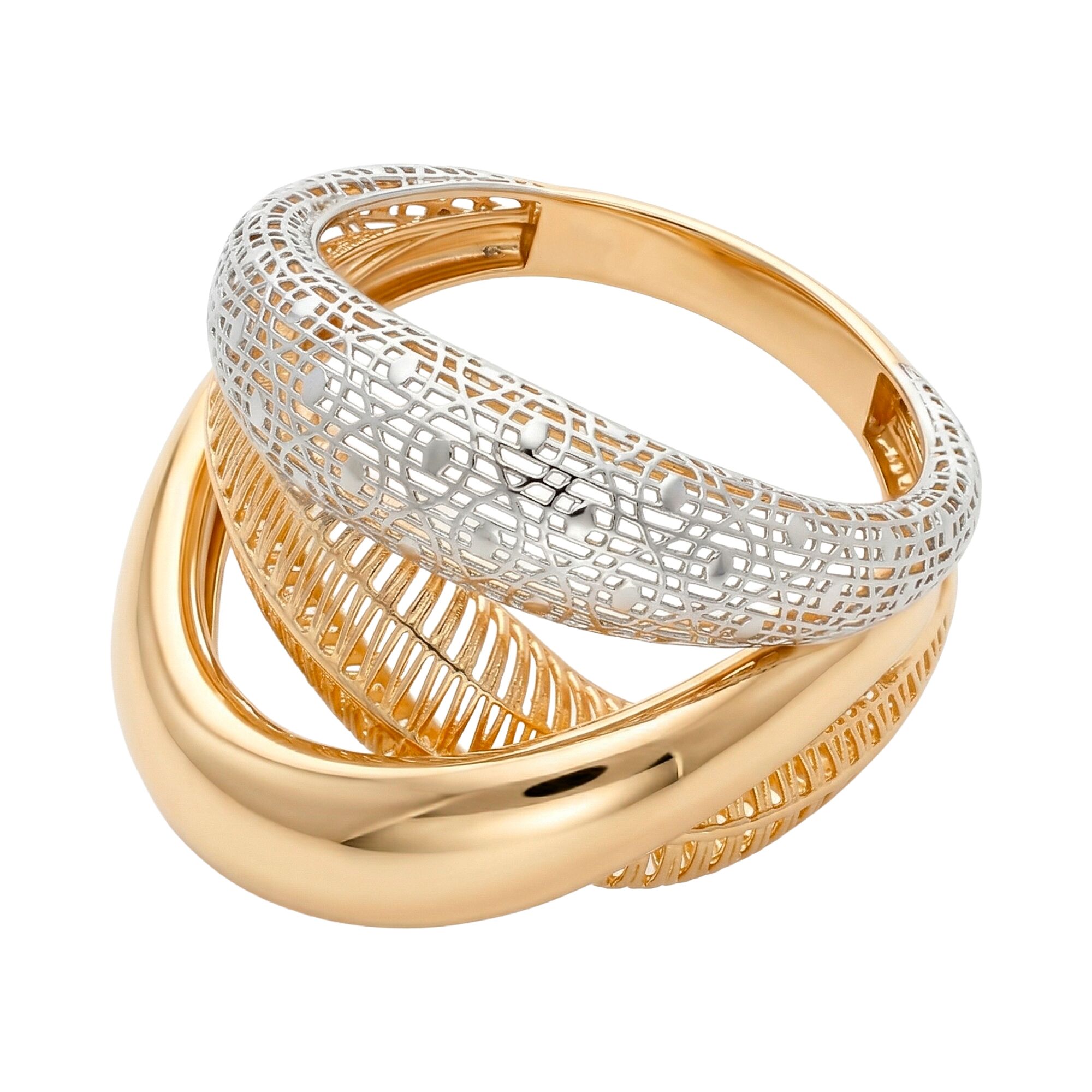 Кольцо, золото, 585, 4.93г, 62696, изображение 2 | GoldMarket.kz