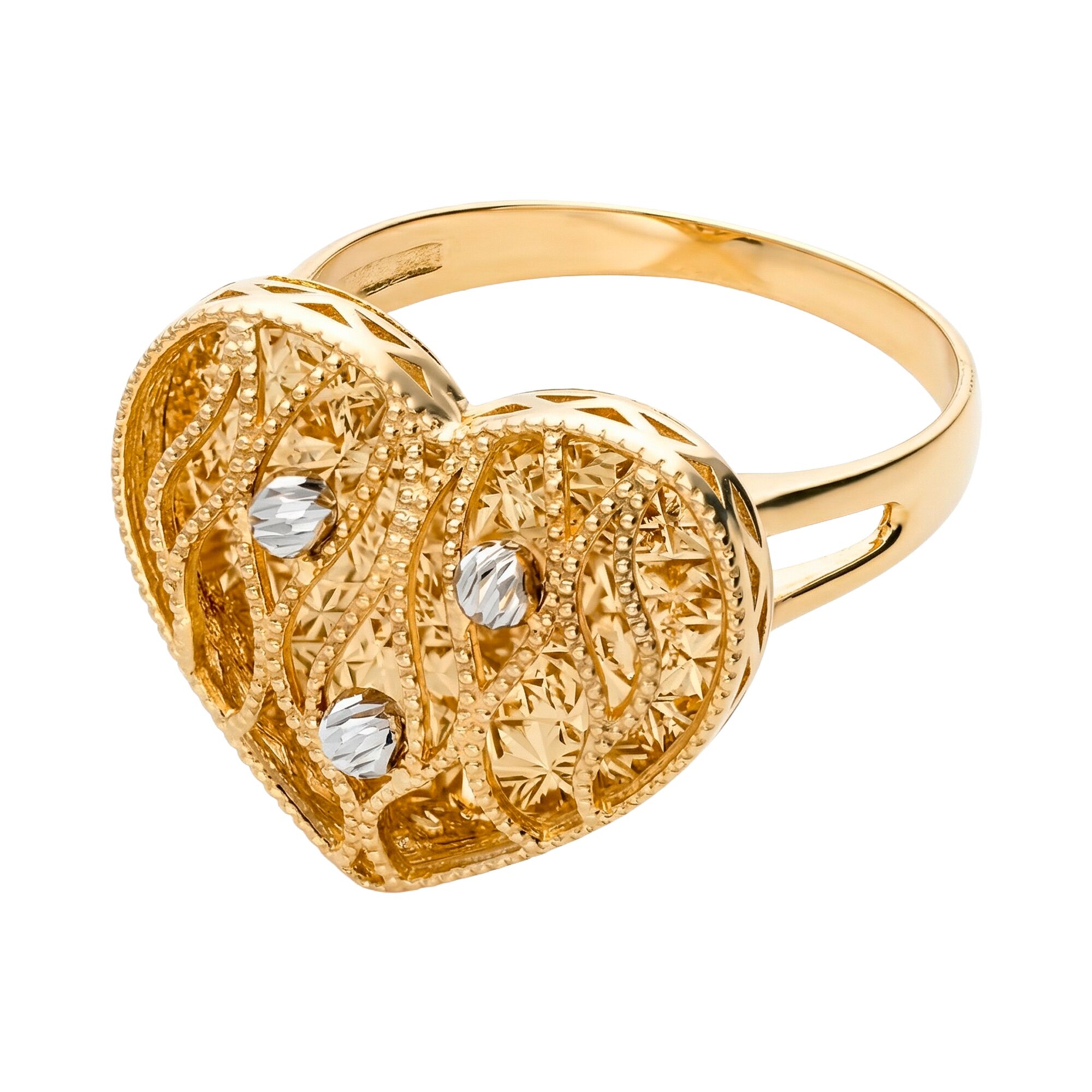 Кольцо, золото, 585, 3.77г, 62697, изображение 2 | GoldMarket.kz