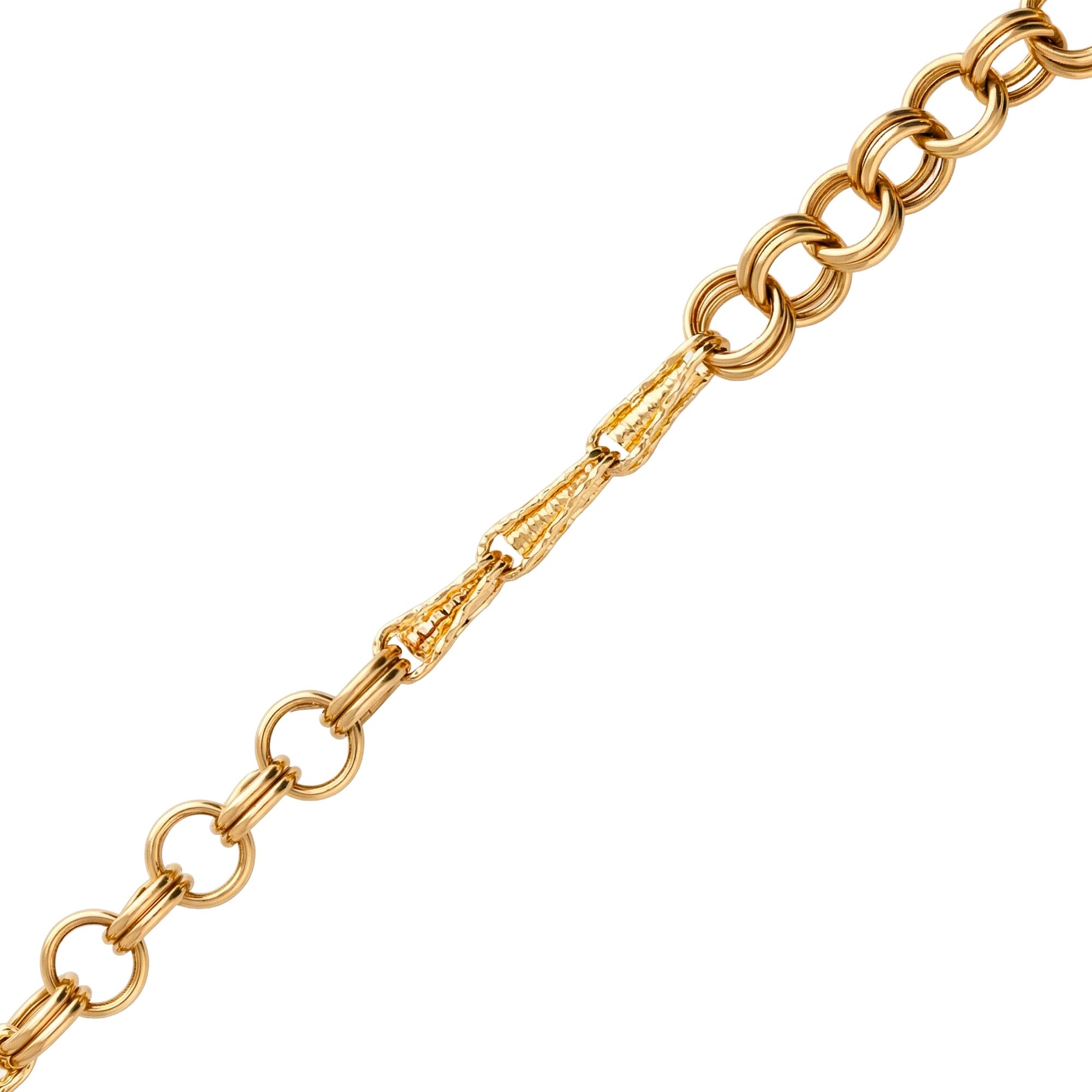 Браслет, золото, 585, 6.22г, 62709 | GoldMarket.kz