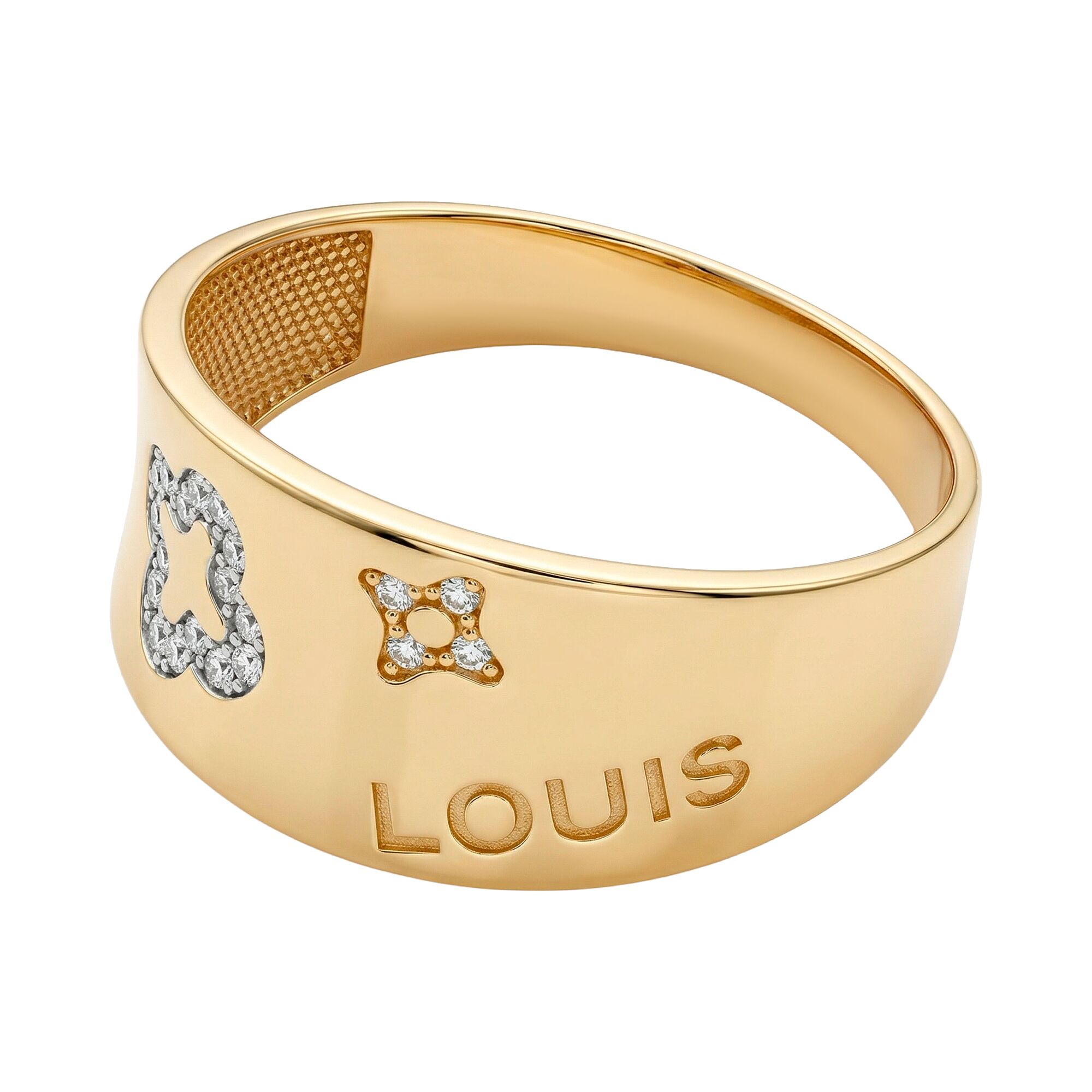 Кольцо, золото, 585, 3.24г, 62730, изображение 2 | GoldMarket.kz