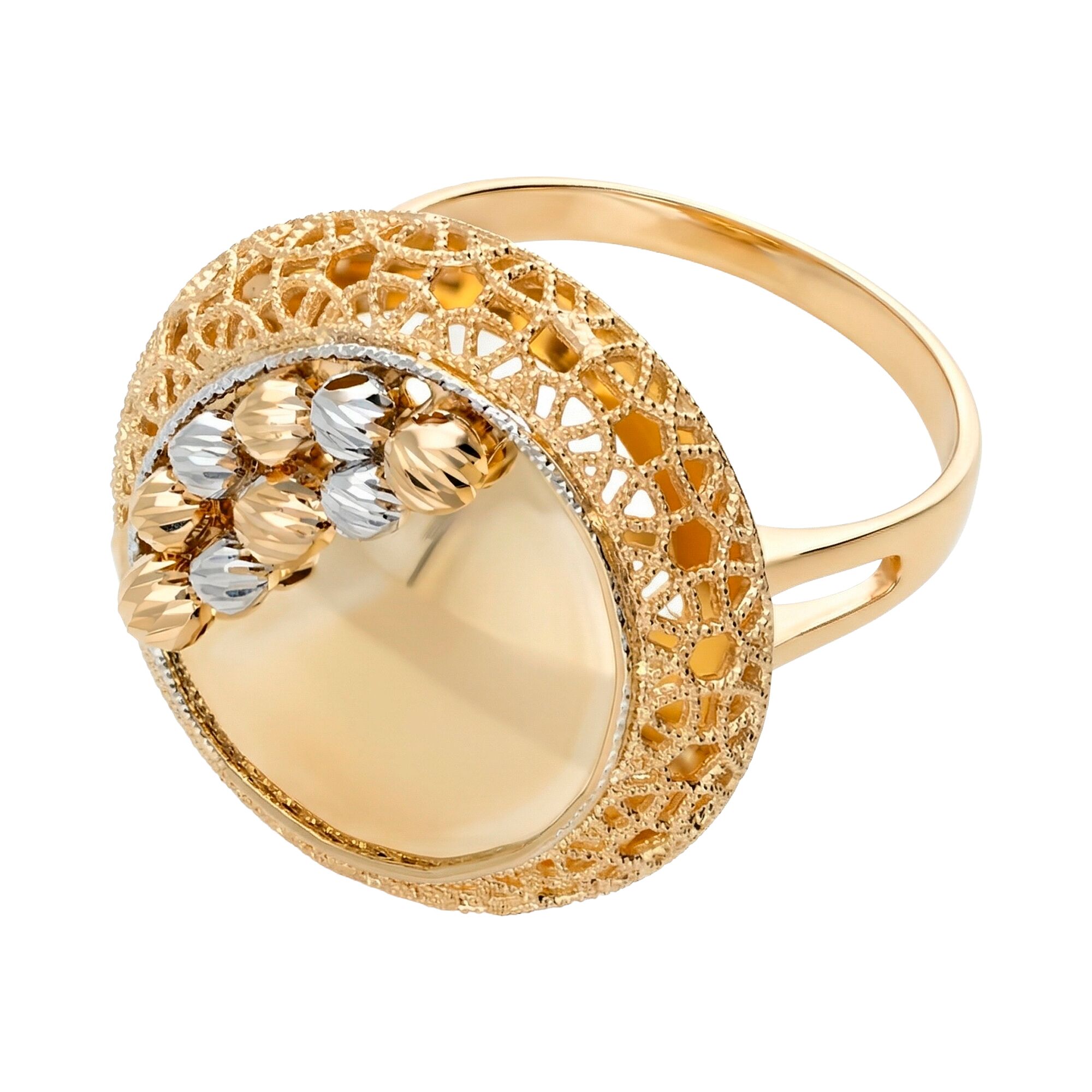 Кольцо, золото, 585, 4.88г, 62731, изображение 2 | GoldMarket.kz