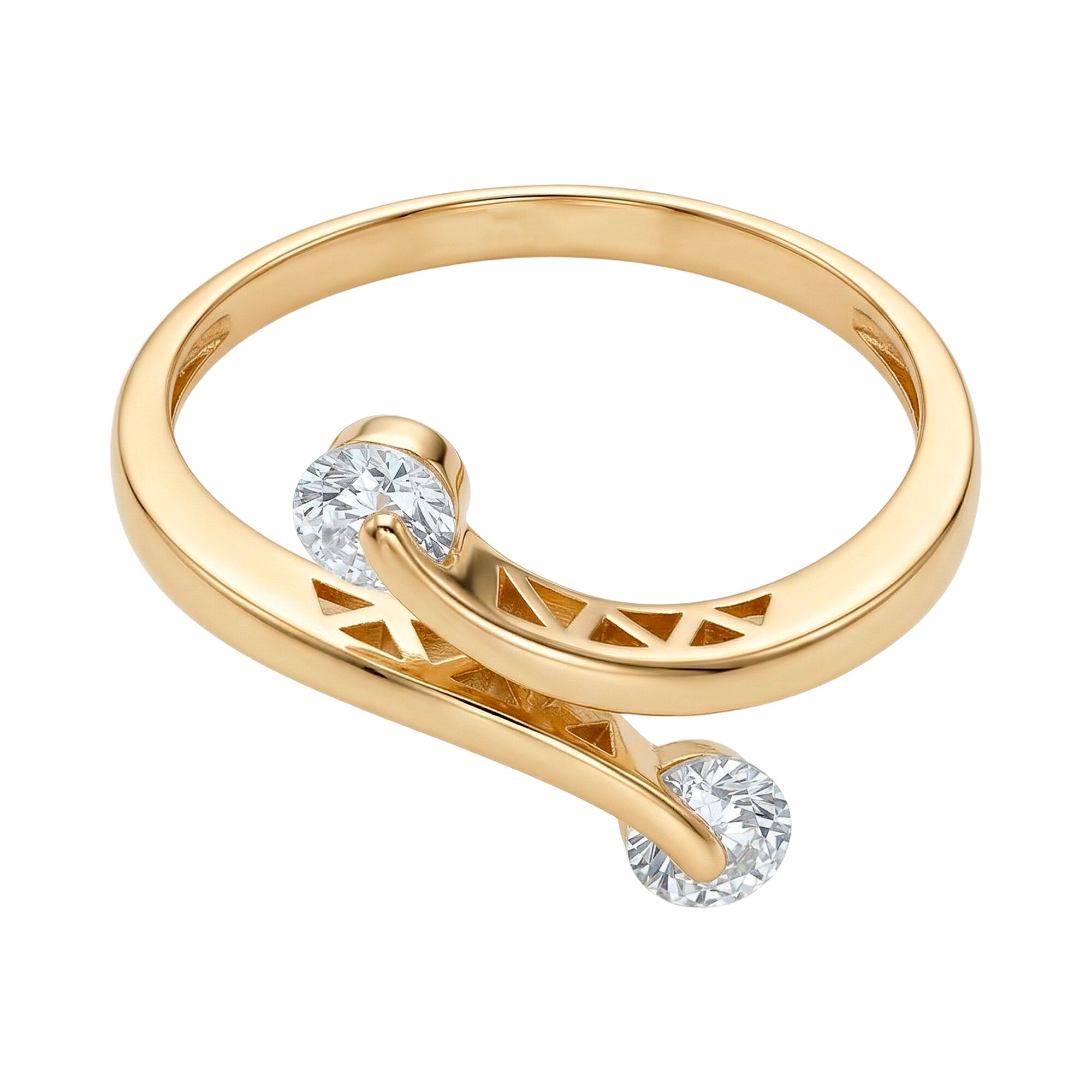 Кольцо, золото, 585, 2.45г, 62738, изображение 2 | GoldMarket.kz