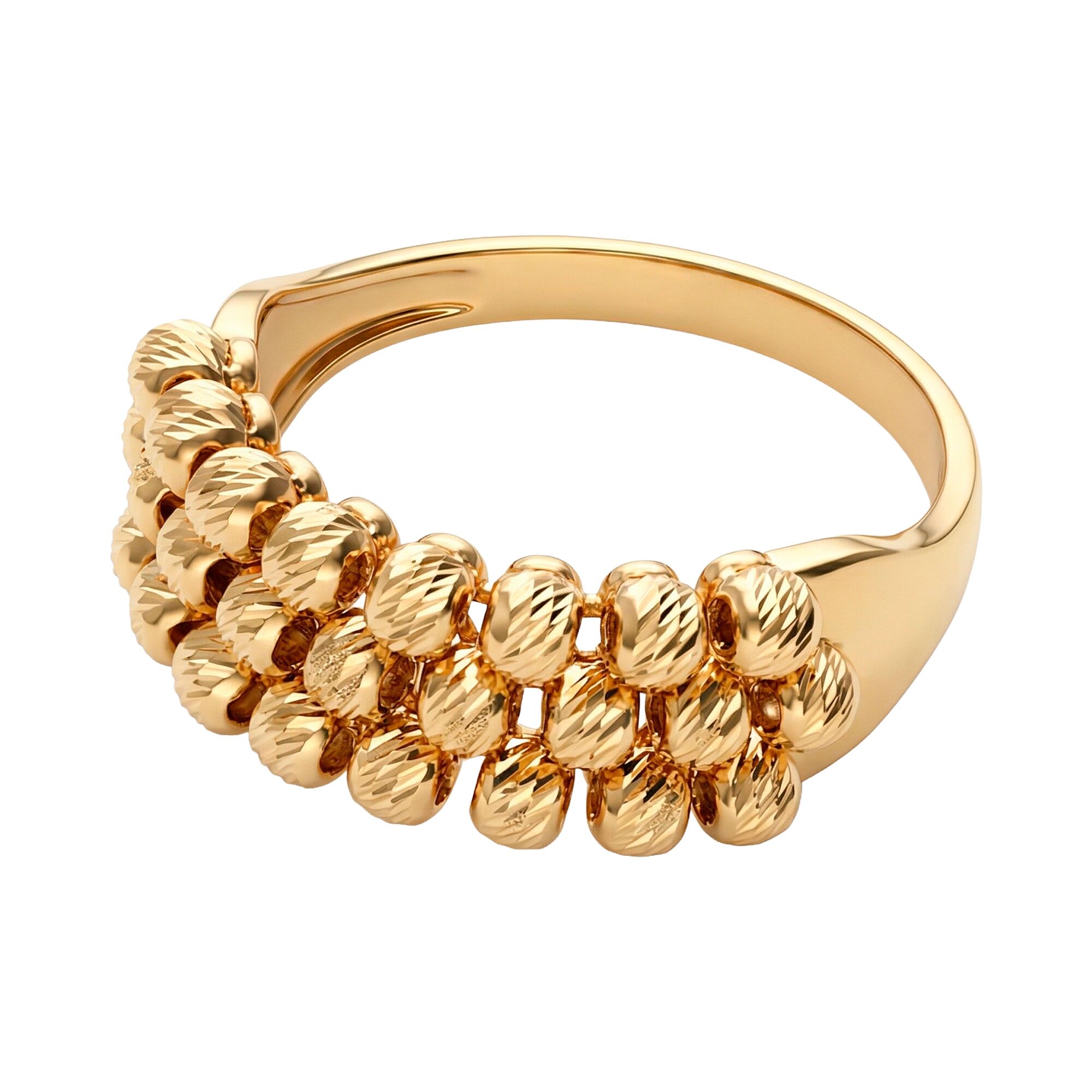 Кольцо, золото, 585, 3.17г, 62741, изображение 2 | GoldMarket.kz