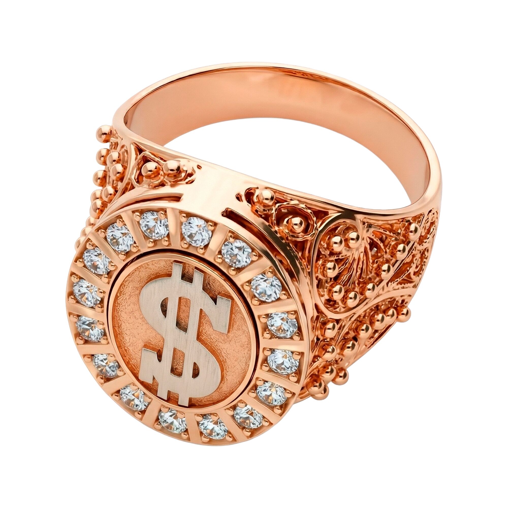 Кольцо, золото, 585, 11.76г, 62750, изображение 2 | GoldMarket.kz