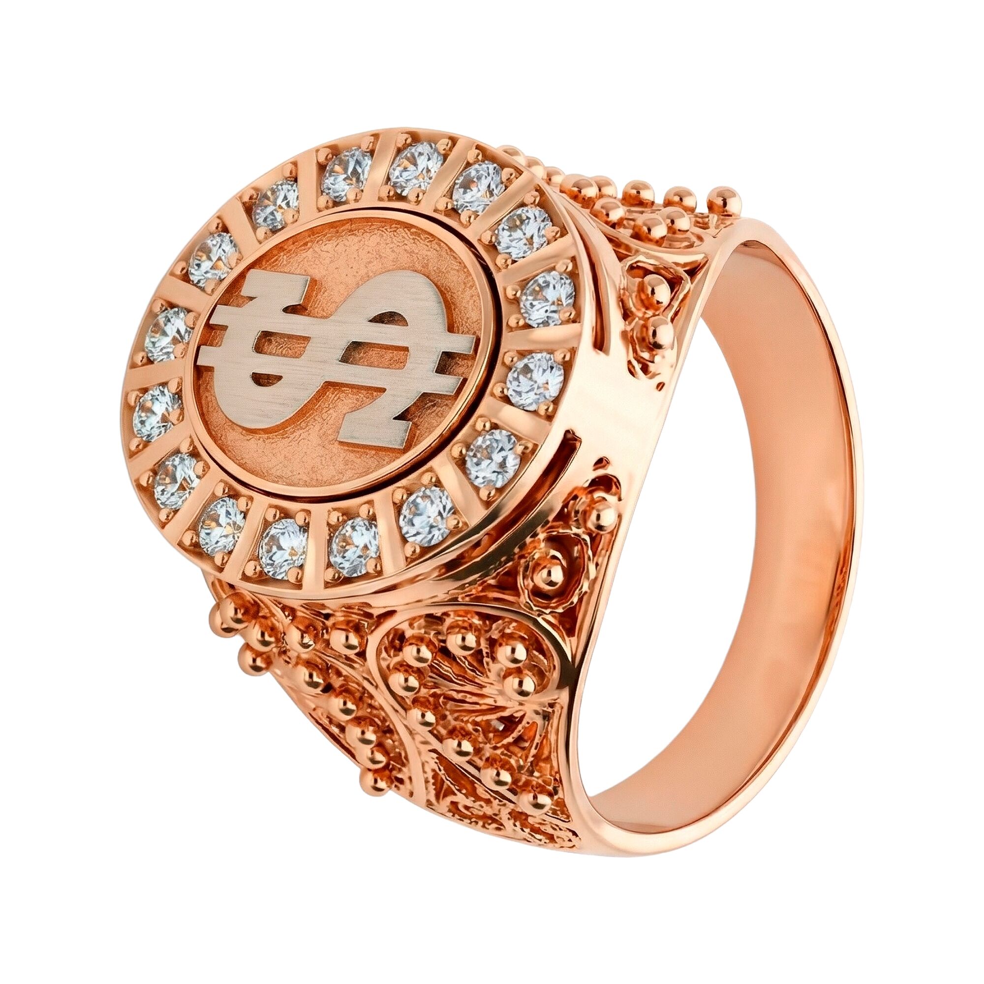 Кольцо, золото, 585, 11.76г, 62750 | GoldMarket.kz