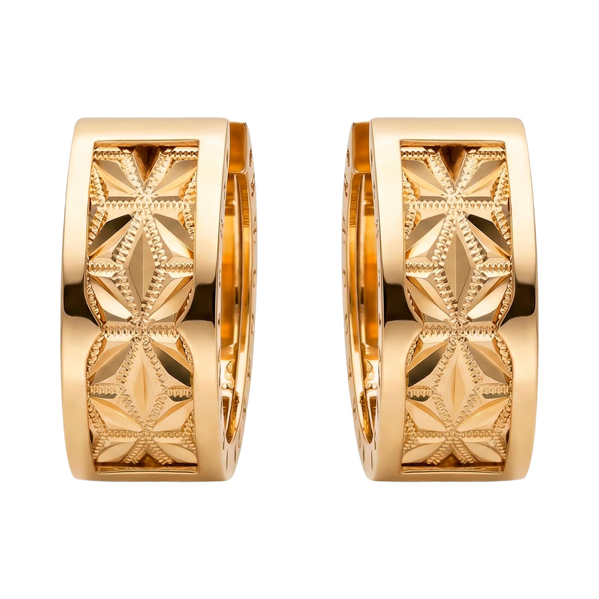 Серьги, золото, 585, 7.7г, 62759 | GoldMarket.kz