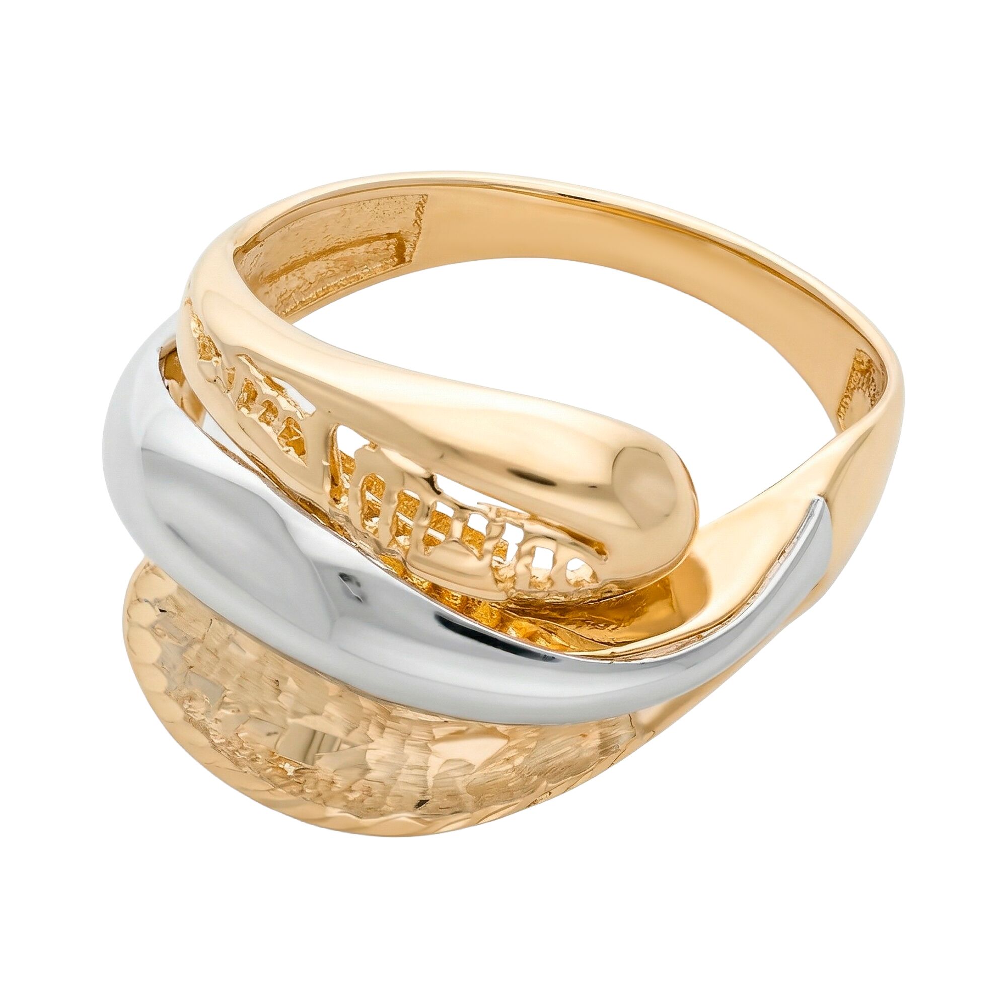 Кольцо, золото, 585, 4.5г, 62762, изображение 2 | GoldMarket.kz