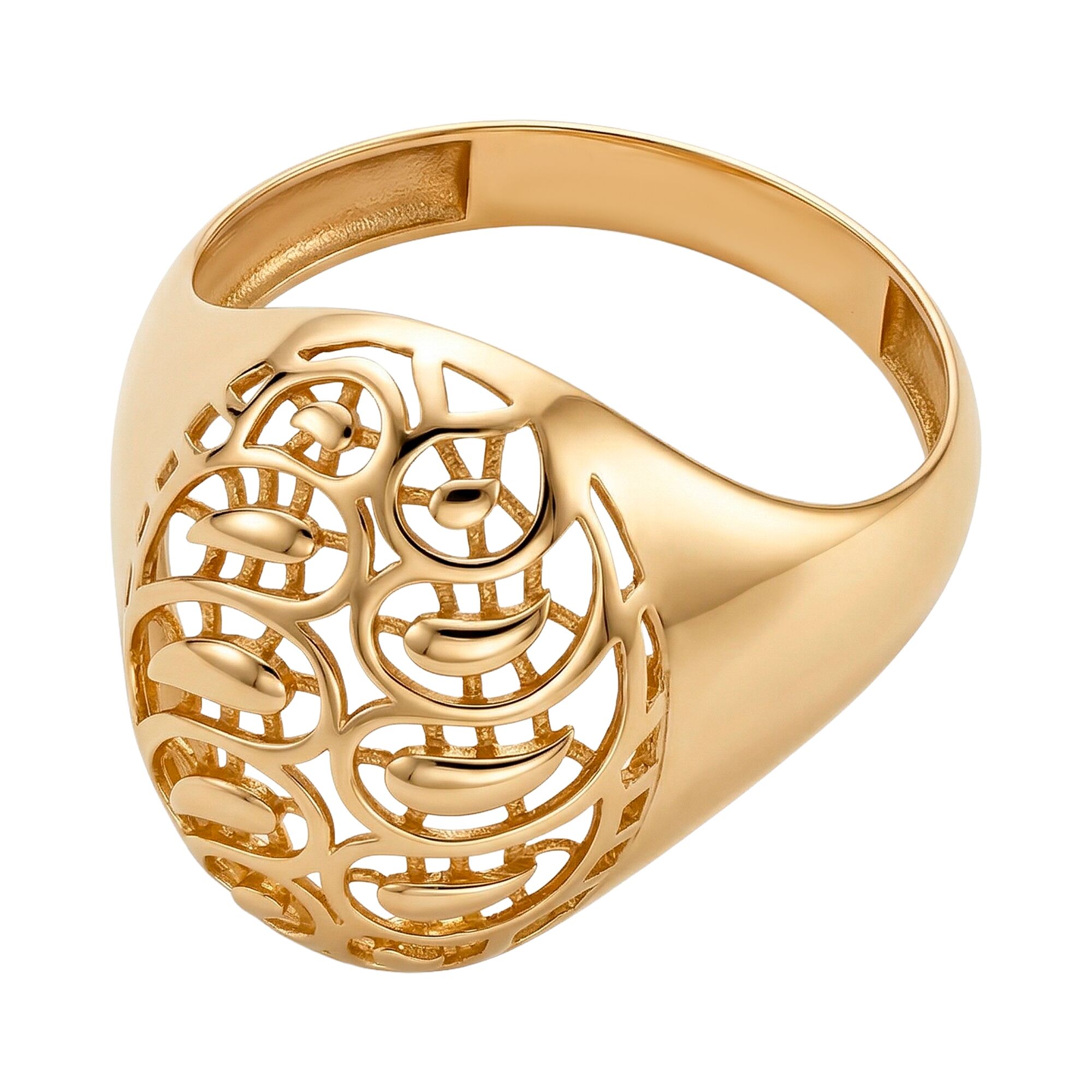 Кольцо, золото, 585, 2.87г, 62774, изображение 2 | GoldMarket.kz