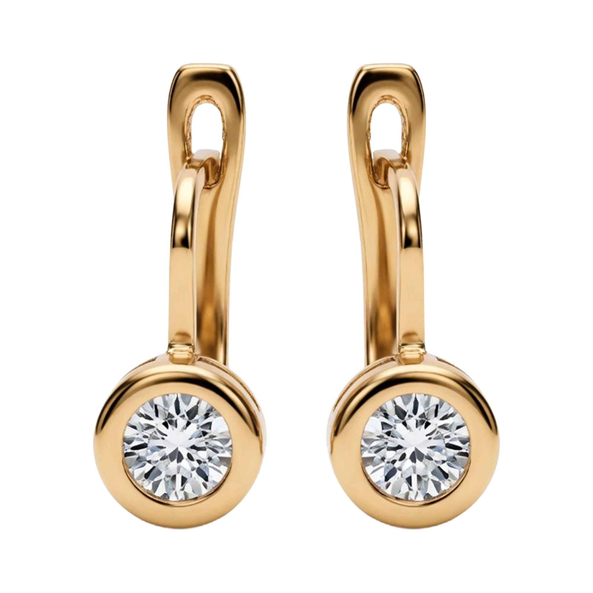 Серьги, золото, 585, 1.26г, 62873 | GoldMarket.kz