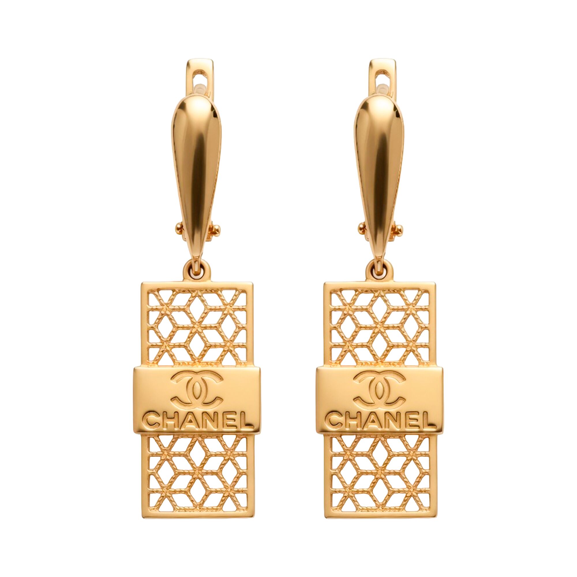 Серьги, золото, 585, 3.95г, 62908 | GoldMarket.kz