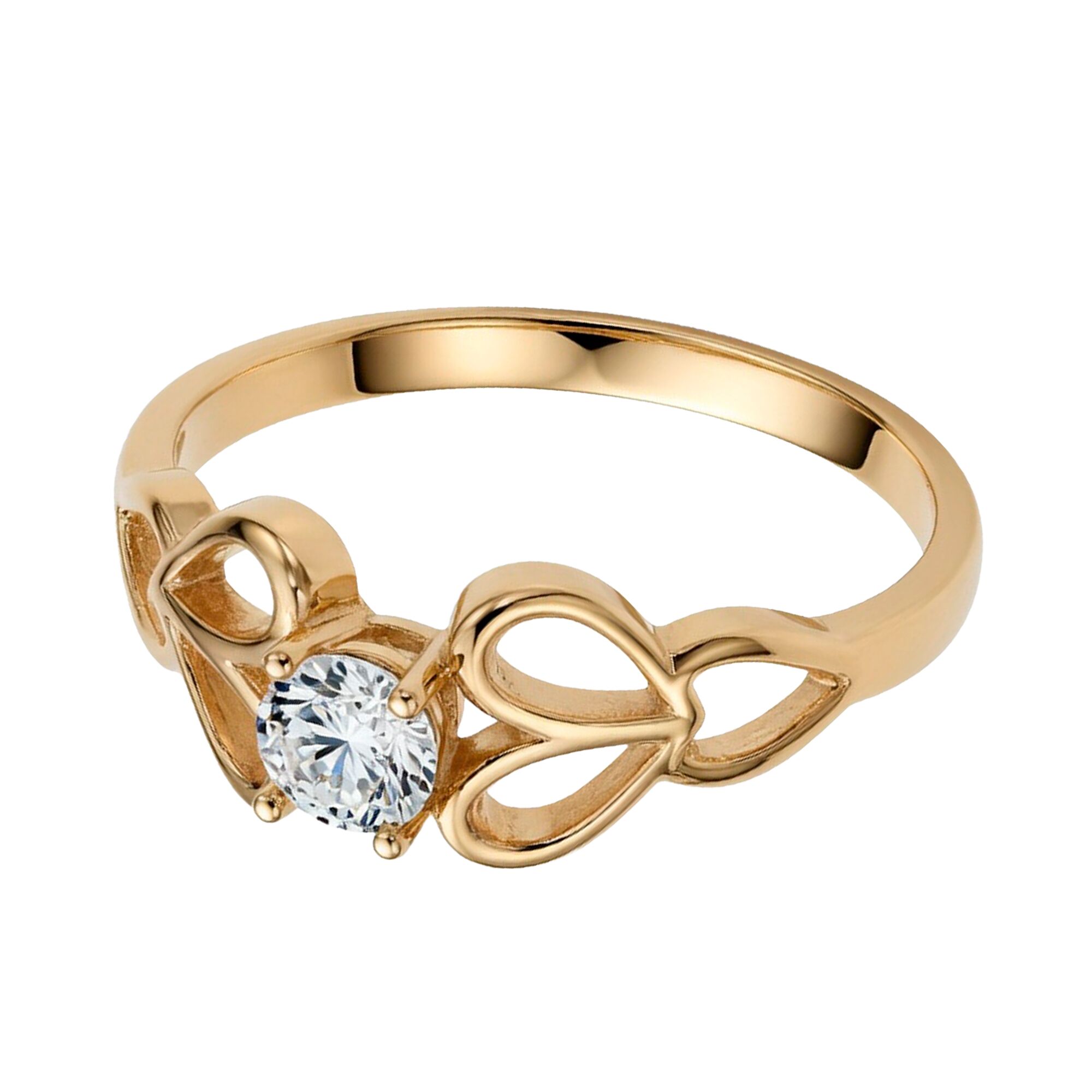 Кольцо, золото, 585, 1.6г, 62917, изображение 2 | GoldMarket.kz