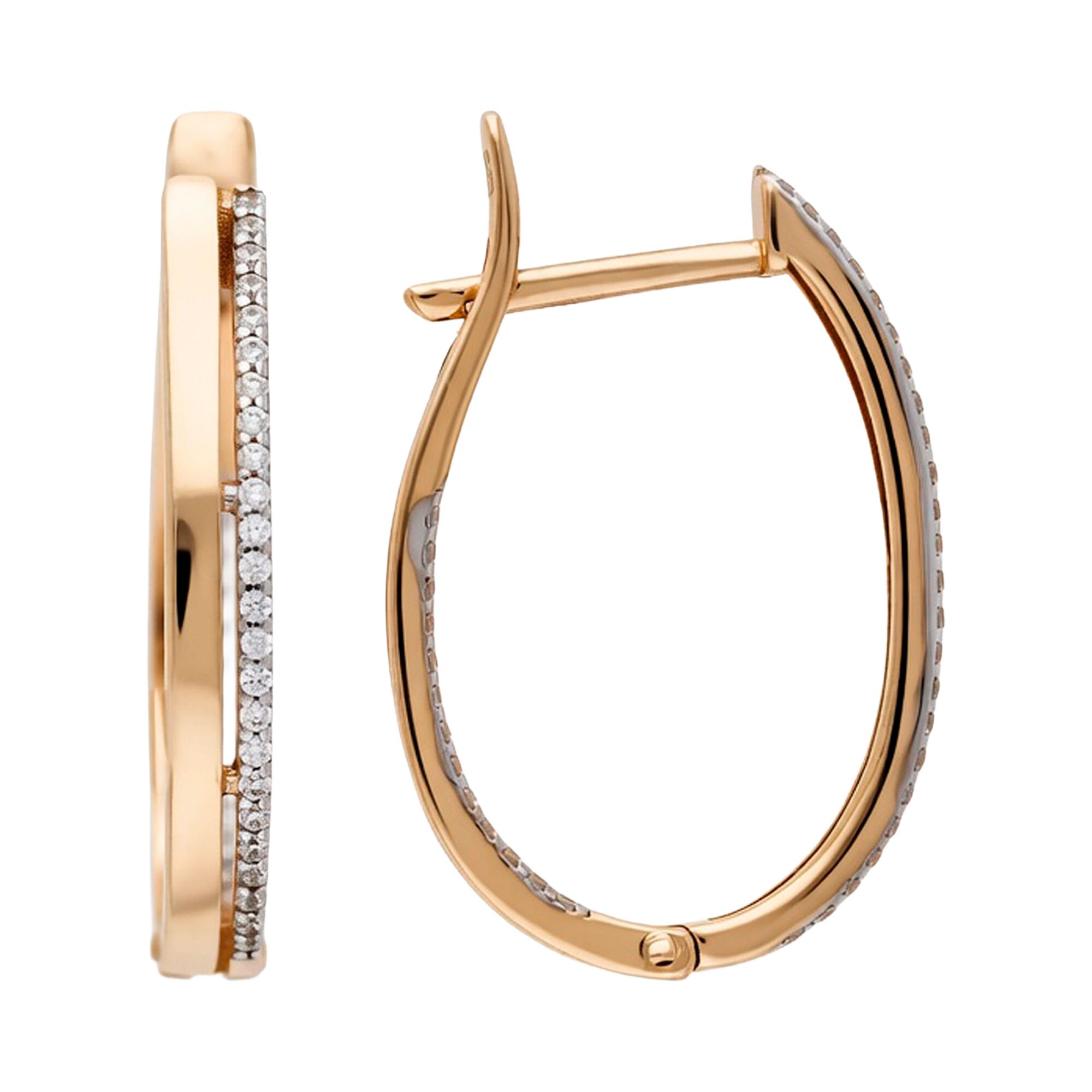 Серьги, золото, 585, 5.15г, 62919, изображение 2 | GoldMarket.kz