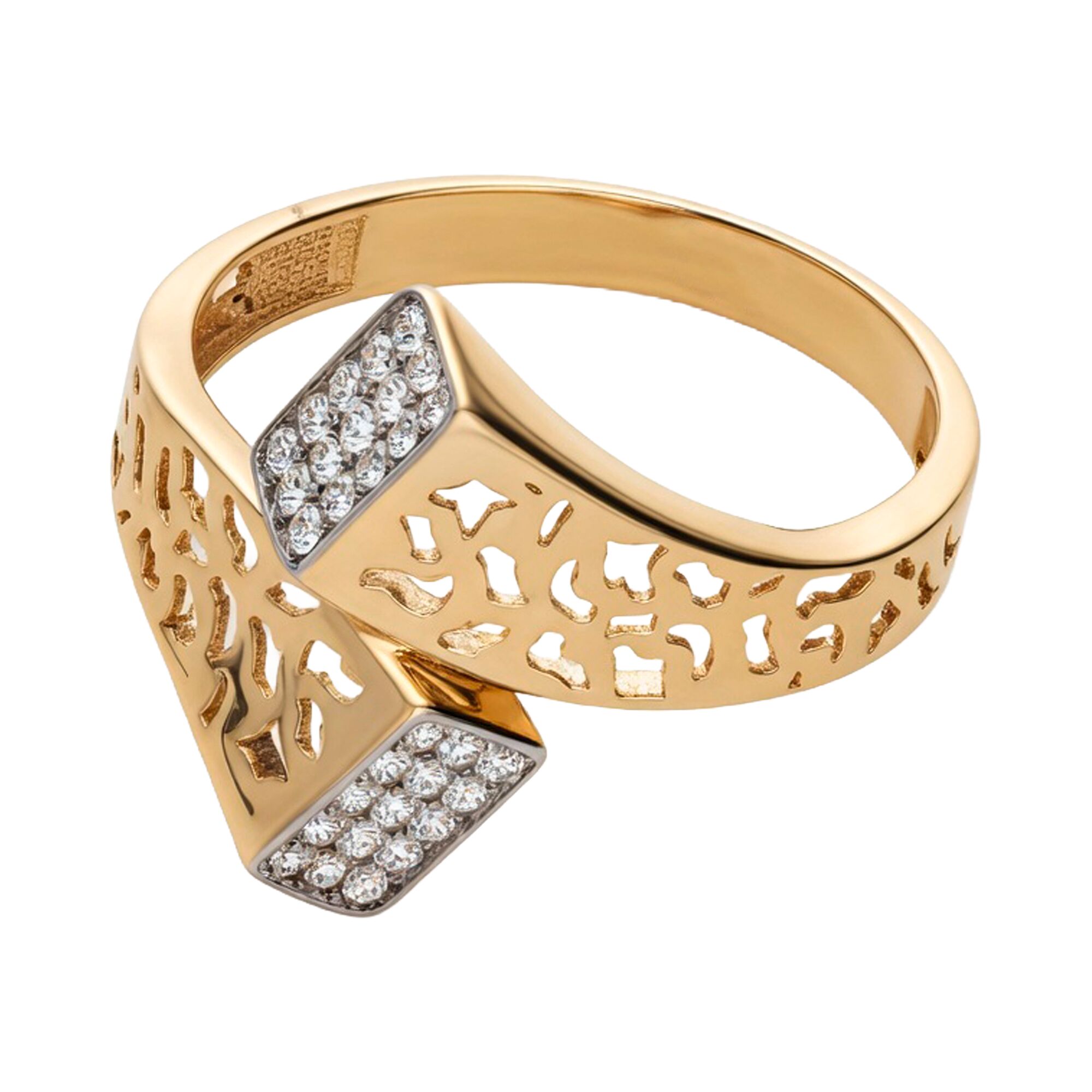 Кольцо, золото, 585, 2.6г, 62937, изображение 2 | GoldMarket.kz