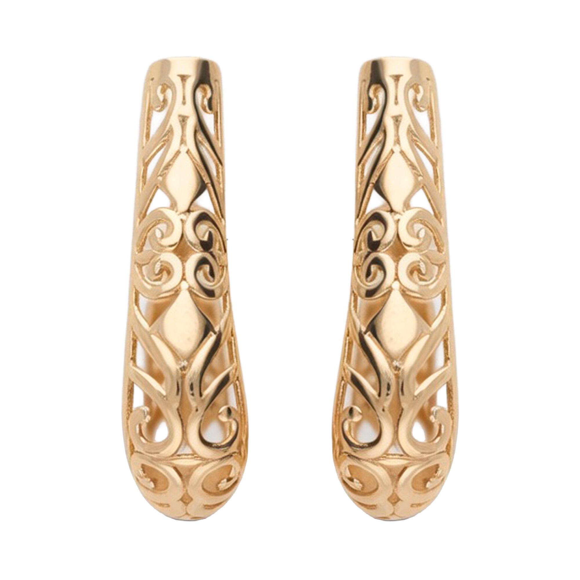 Серьги, золото, 585, 5.07г, 62952 | GoldMarket.kz