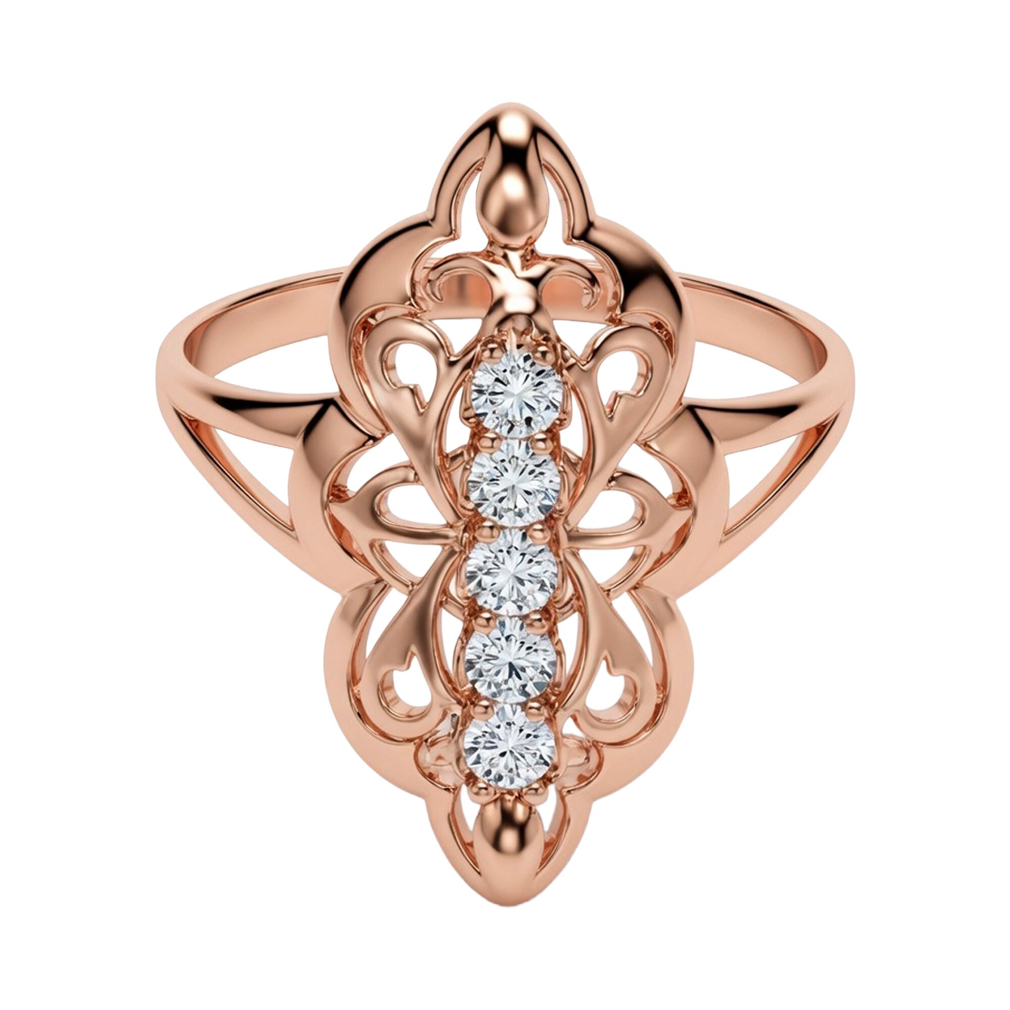 Кольцо, золото, 585, 3.21г, 62958, изображение 2 | GoldMarket.kz