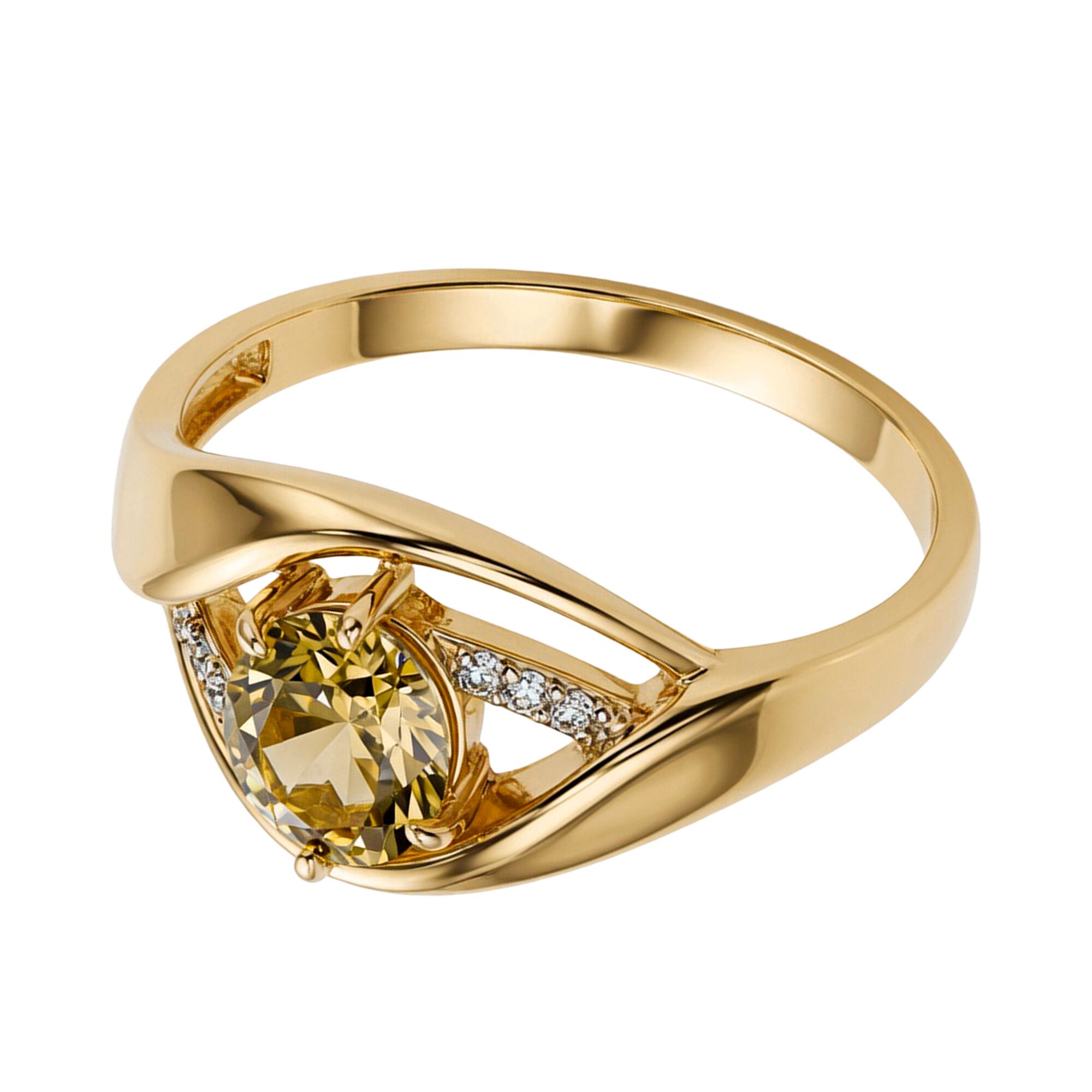 Кольцо, золото, 585, 1.74г, 62961, изображение 2 | GoldMarket.kz