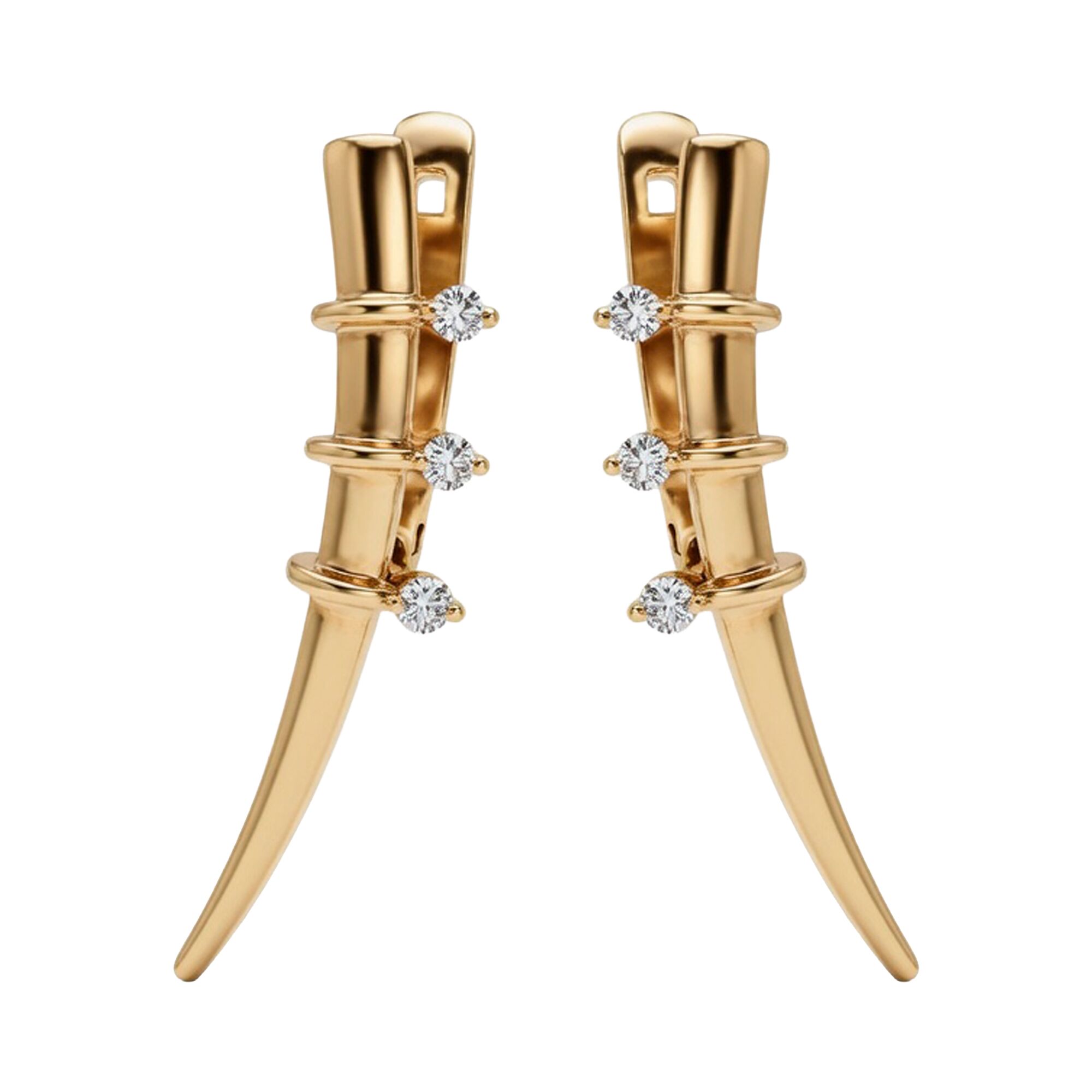 Серьги, золото, 585, 3.37г, 62963 | GoldMarket.kz
