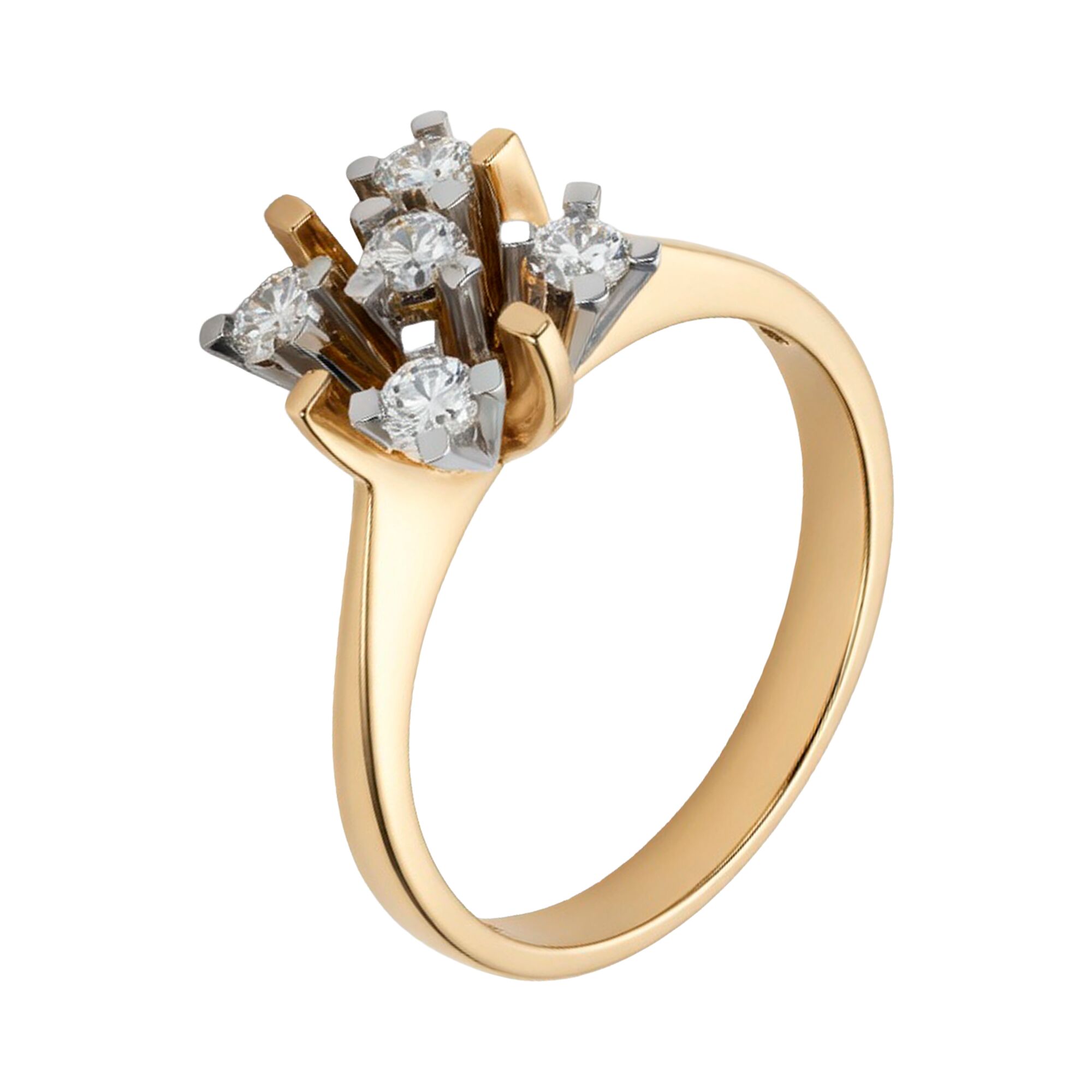 Кольцо, золото, 585, 3.98г, 62968 | GoldMarket.kz