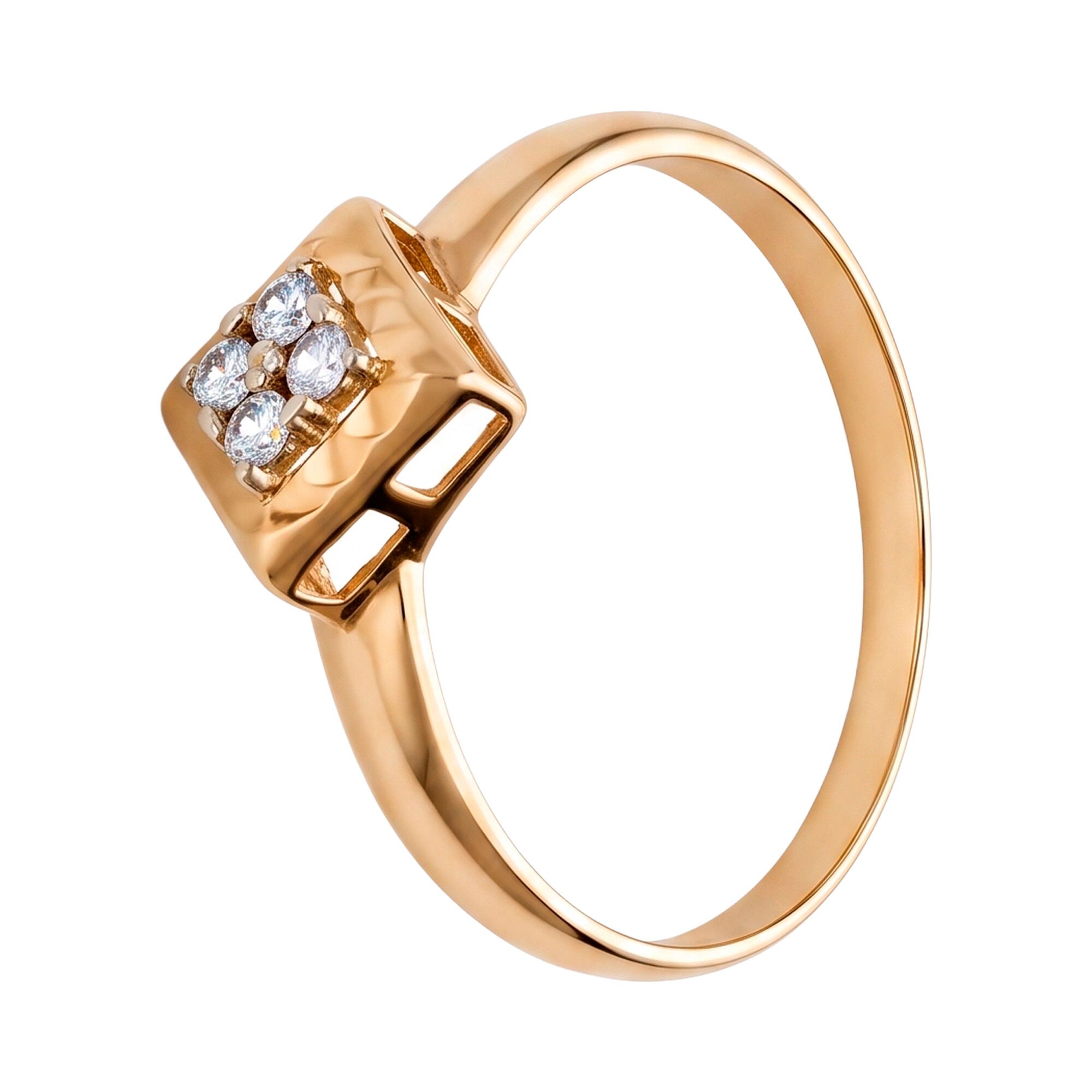 Кольцо, золото, 585, 1.52г, 52125 | GoldMarket.kz