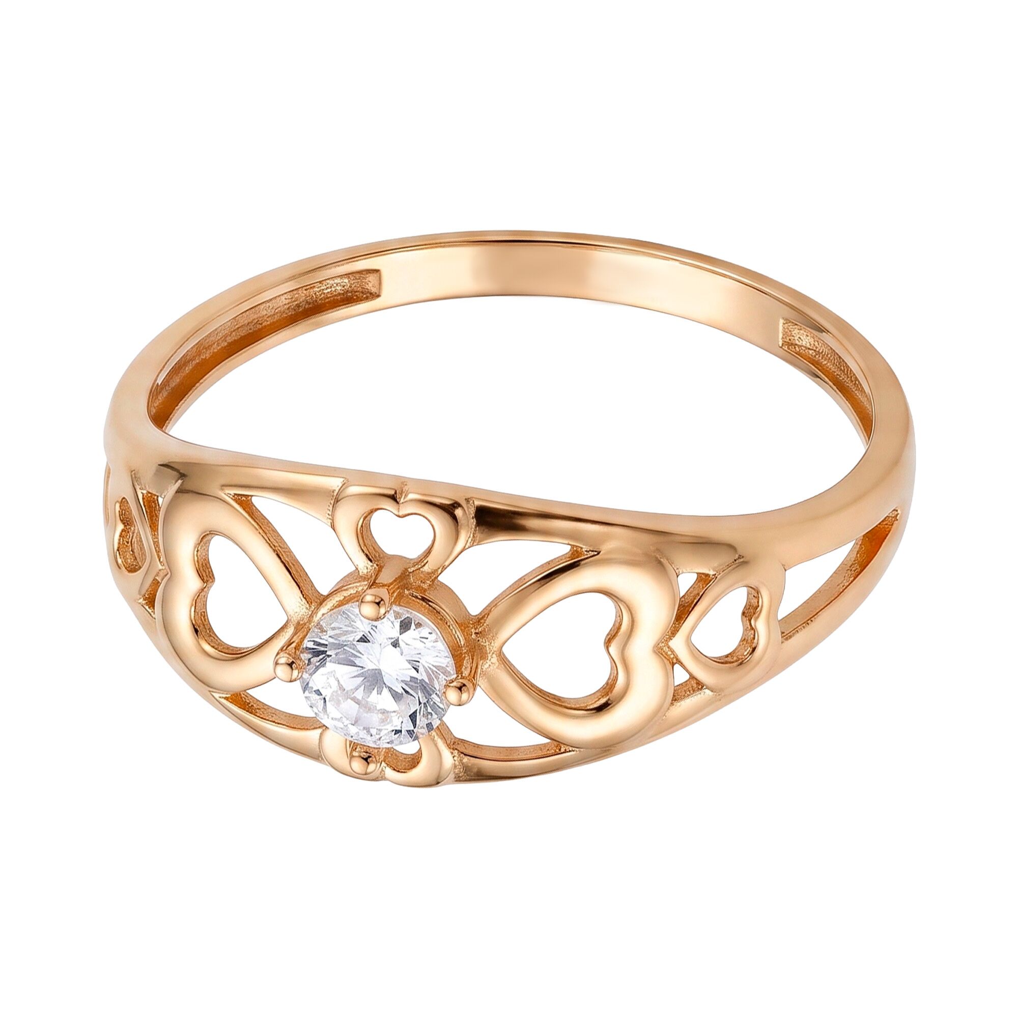 Кольцо, золото, 585, 1.78г, 52128, изображение 2 | GoldMarket.kz