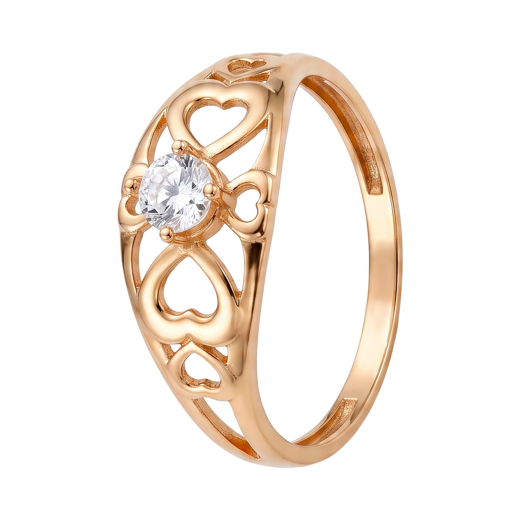 Кольцо, золото, 585, 1.78г, 52128 | GoldMarket.kz