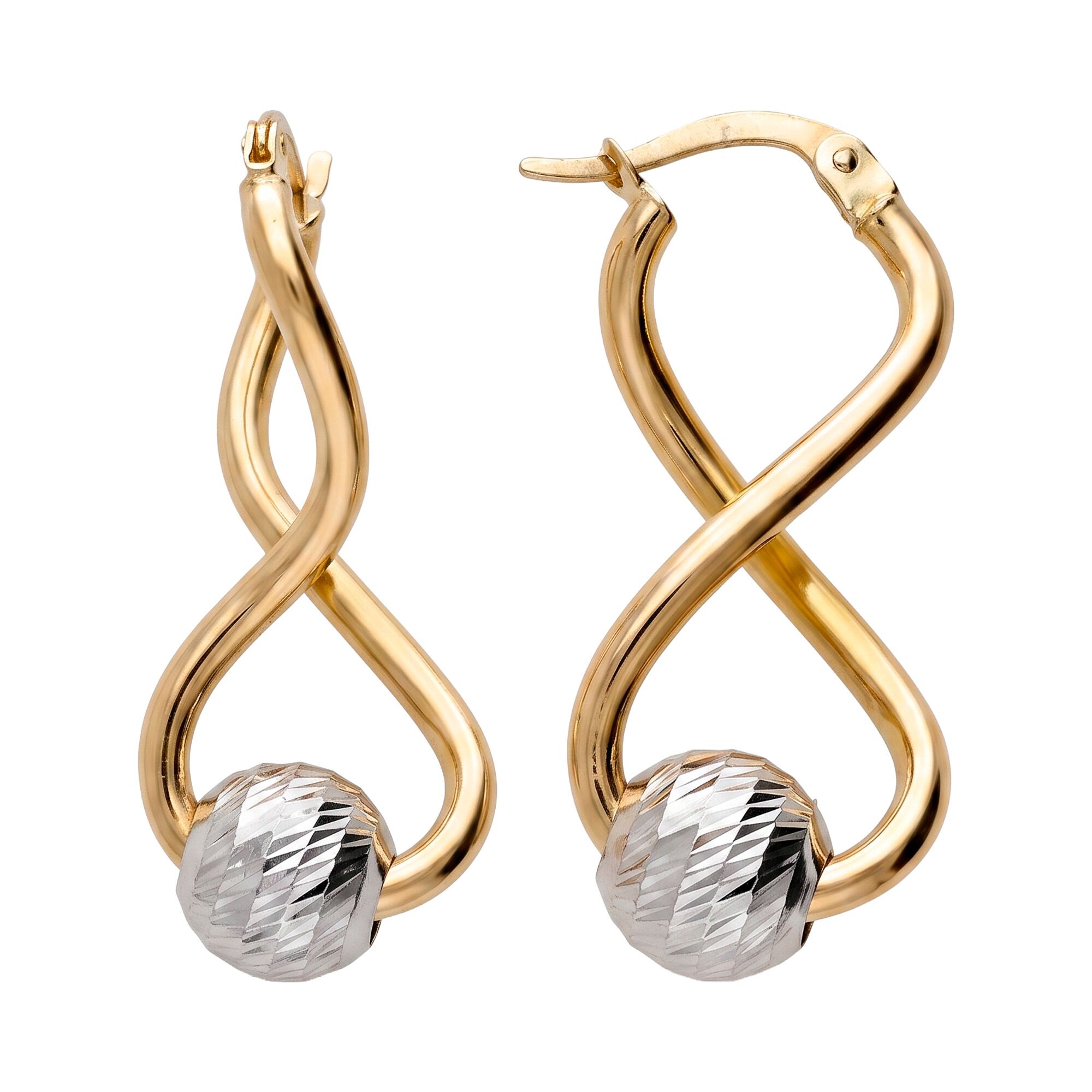 Серьги, золото, 585, 3.09г, 52192, изображение 2 | GoldMarket.kz